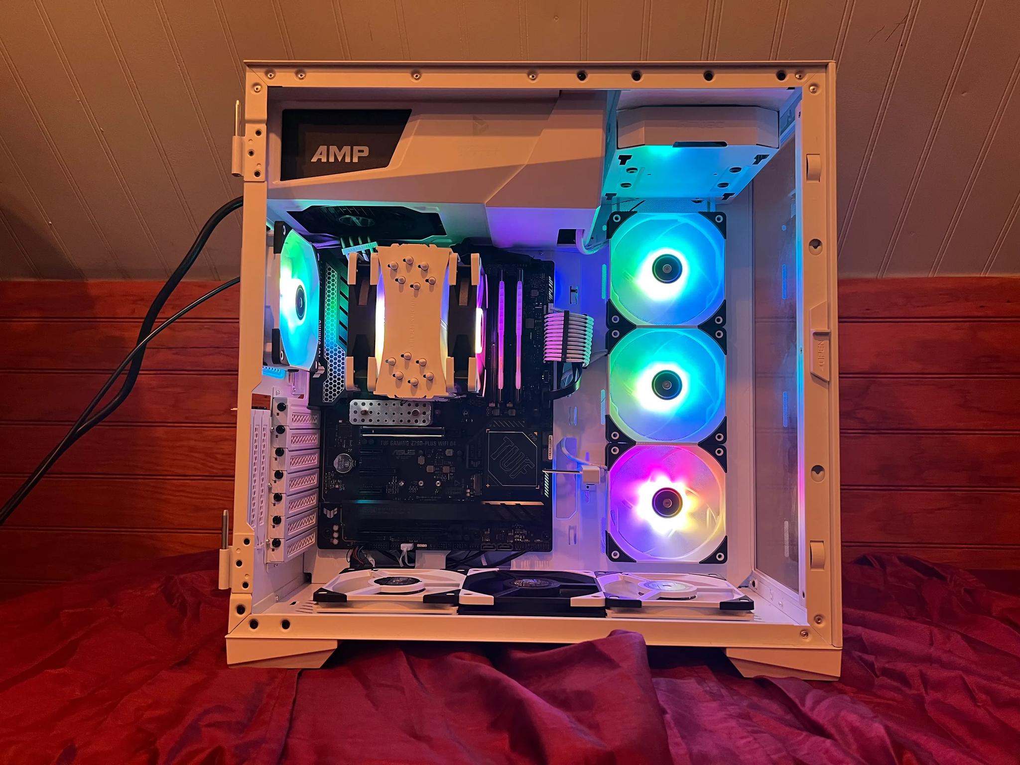 "The Monolith" Intel 12700k, 4090, 4080, 4070ti ready, 32gb 2tb gen 4, wifi gaming pc