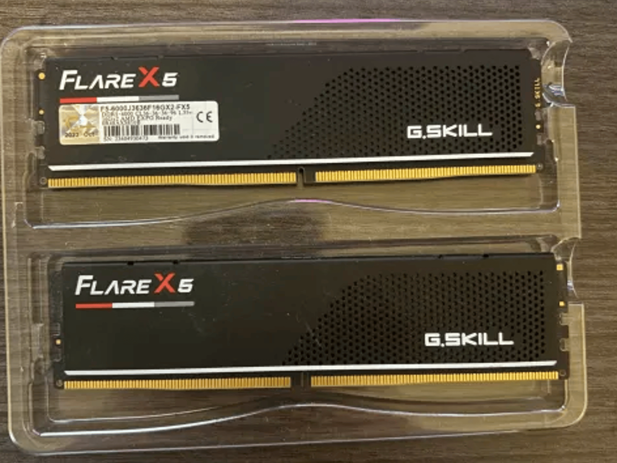 32GB (2x16) DDR5-6000 CL36-36-36-96