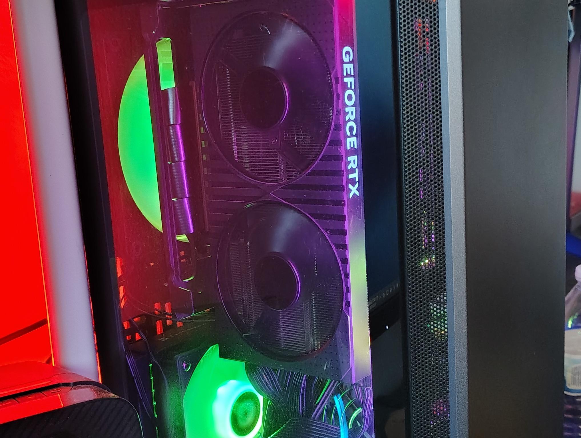 SFF Custom Gaming Tower PC AIO i7-14700F 32GB DDR5 RTX 4060 Ti RGB