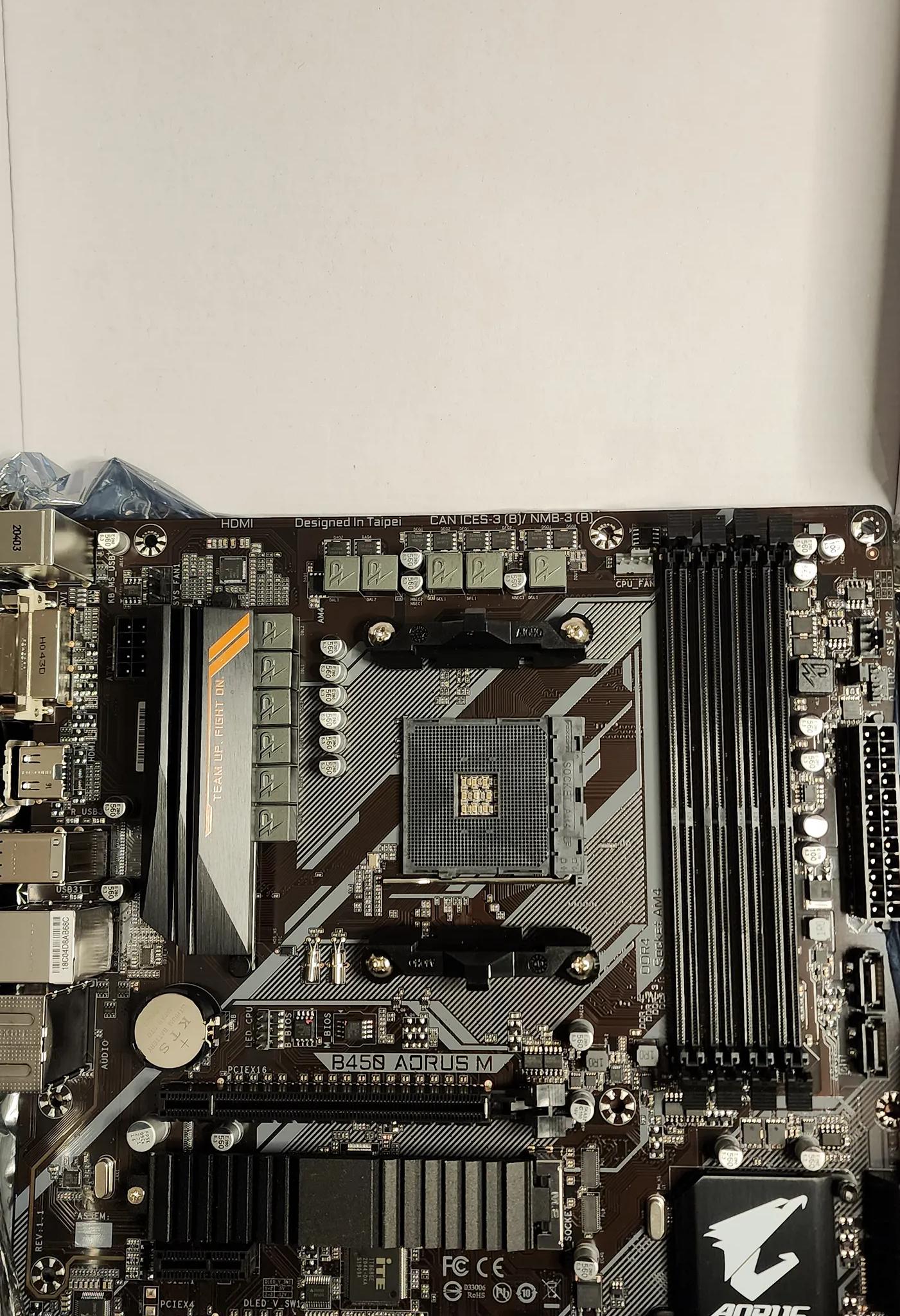 Aorus B450m Motherboard