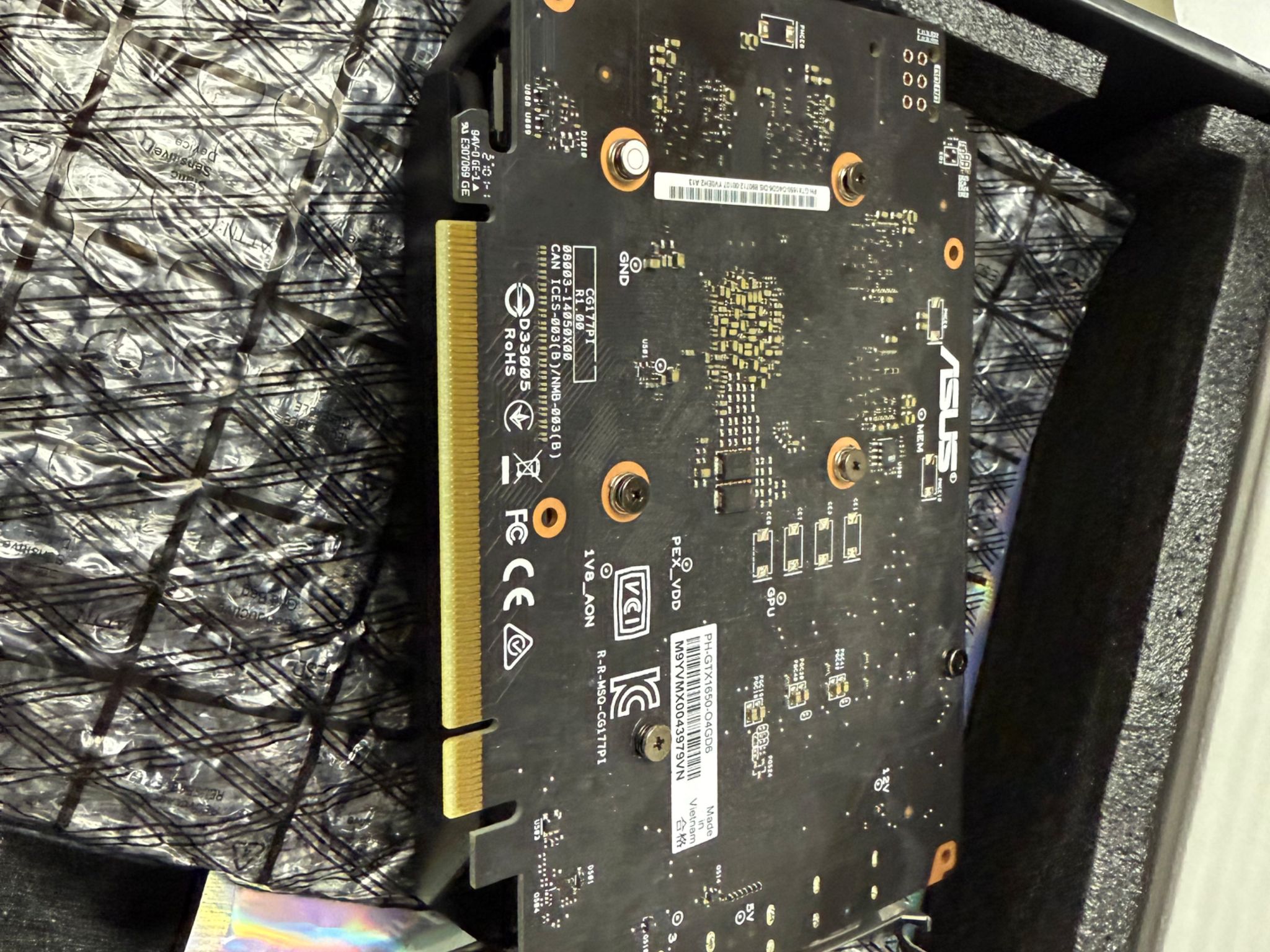 ASUS Phoenix NVIDIA GeForce GTX 1650 Gaming Graphics Card (PCIe 3.0, 4GB GDDR6 Memory, HDMI 2.0