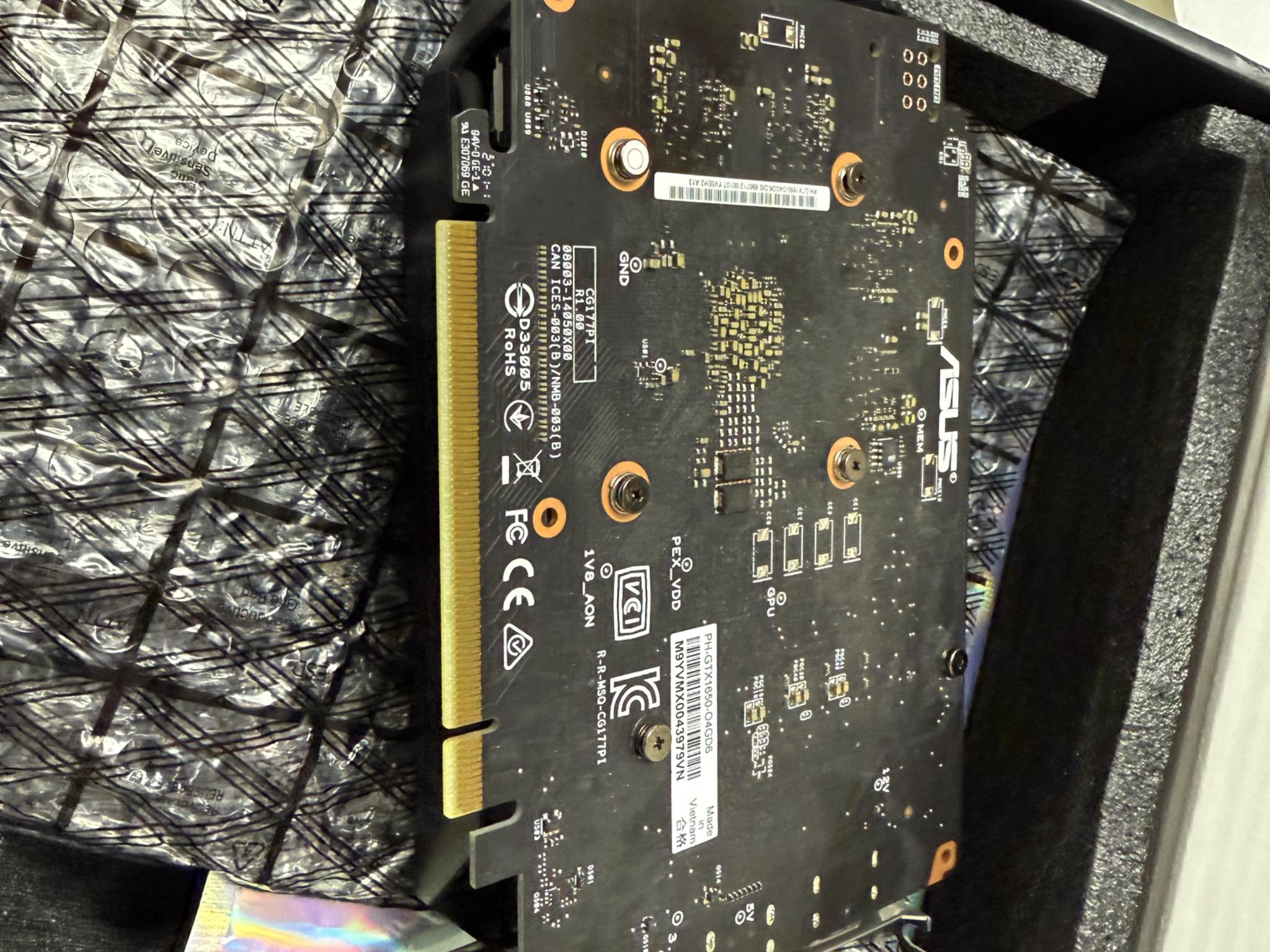 ASUS Phoenix NVIDIA GeForce GTX 1650 Gaming Graphics Card (PCIe 3.0, 4GB GDDR6 Memory, HDMI 2.0