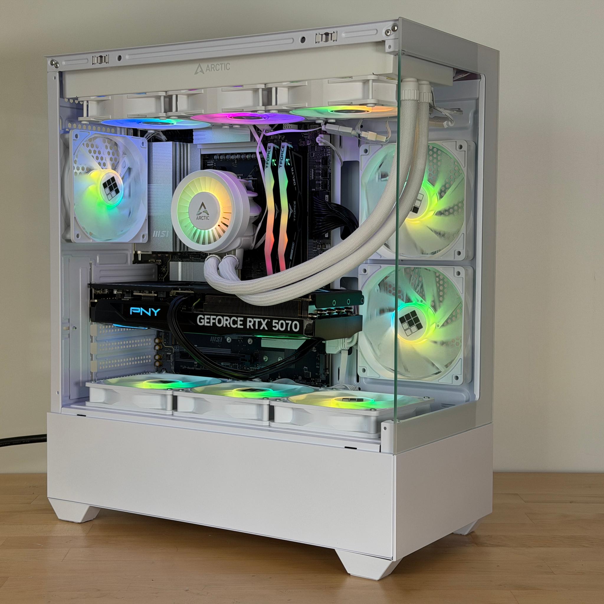 RTX 5070 Ryzen 7 9800x3d Gaming PC With 2tb ssd and 32gb DDR5