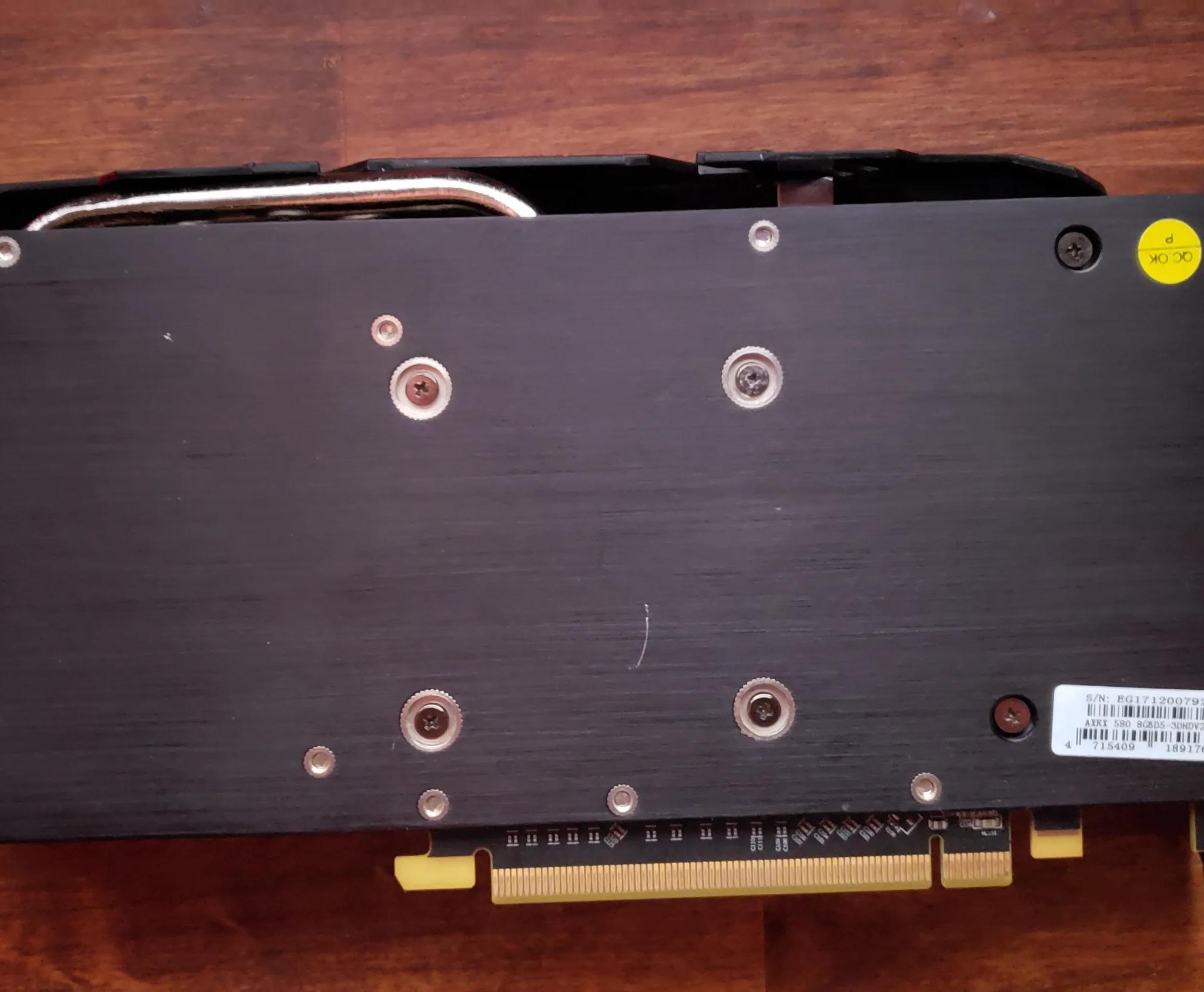 Powercolor RX 580 8gb graphics card *Read*