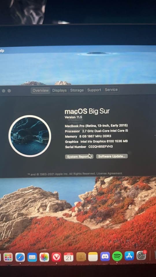 2015 Macbook Pro Mint Condition!
