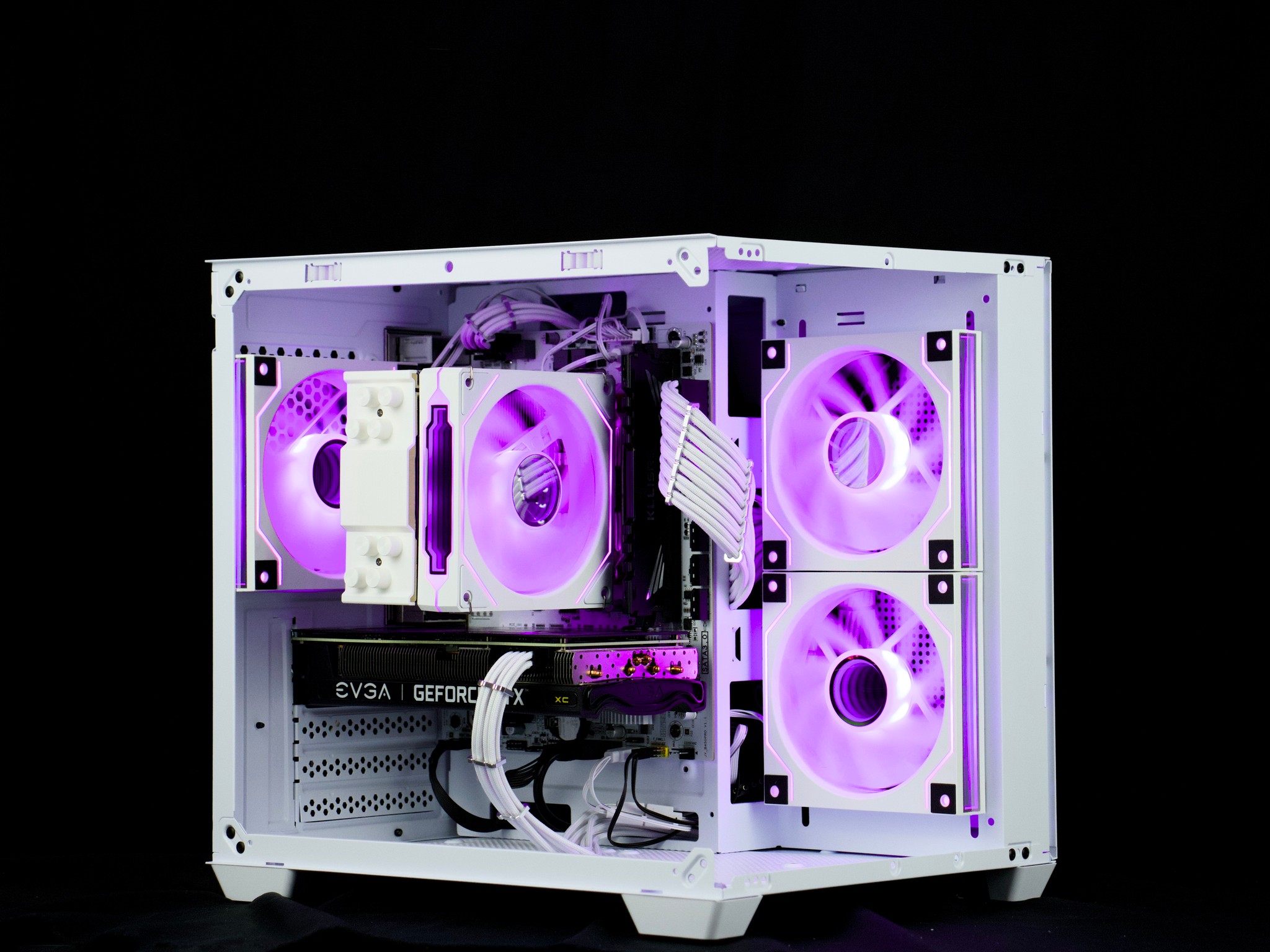 🧊❄️🧊 White Gaming PC – RTX 3060 TI , Ryzen 5 3600, 16GB RAM, 960GB SSD - WiFi, BlueTooth 🧊❄️🧊