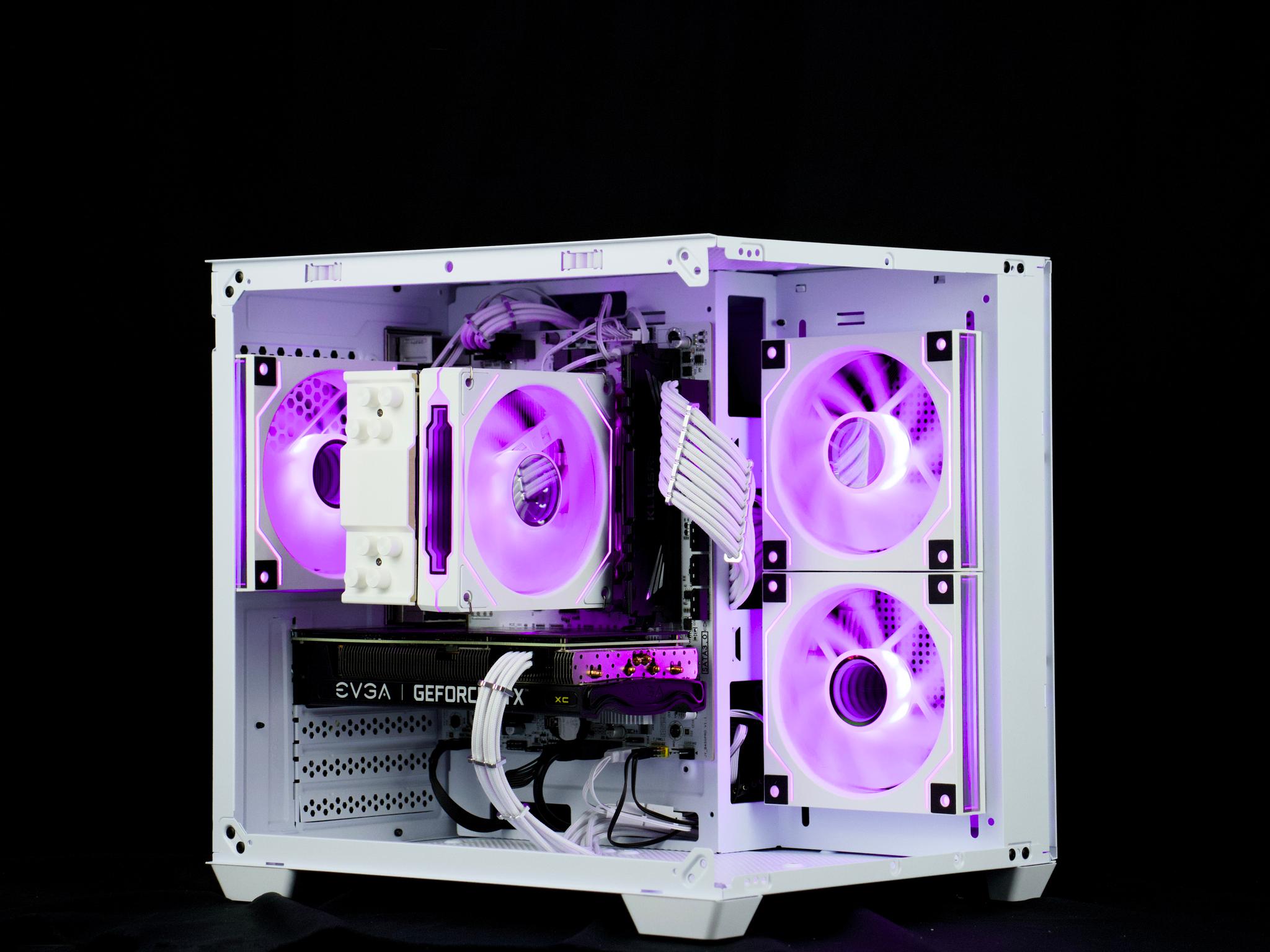🧊❄️🧊 White Gaming PC – RTX 3060 TI , Ryzen 5 3600, 16GB RAM, 960GB SSD - WiFi, BlueTooth🧊❄️🧊