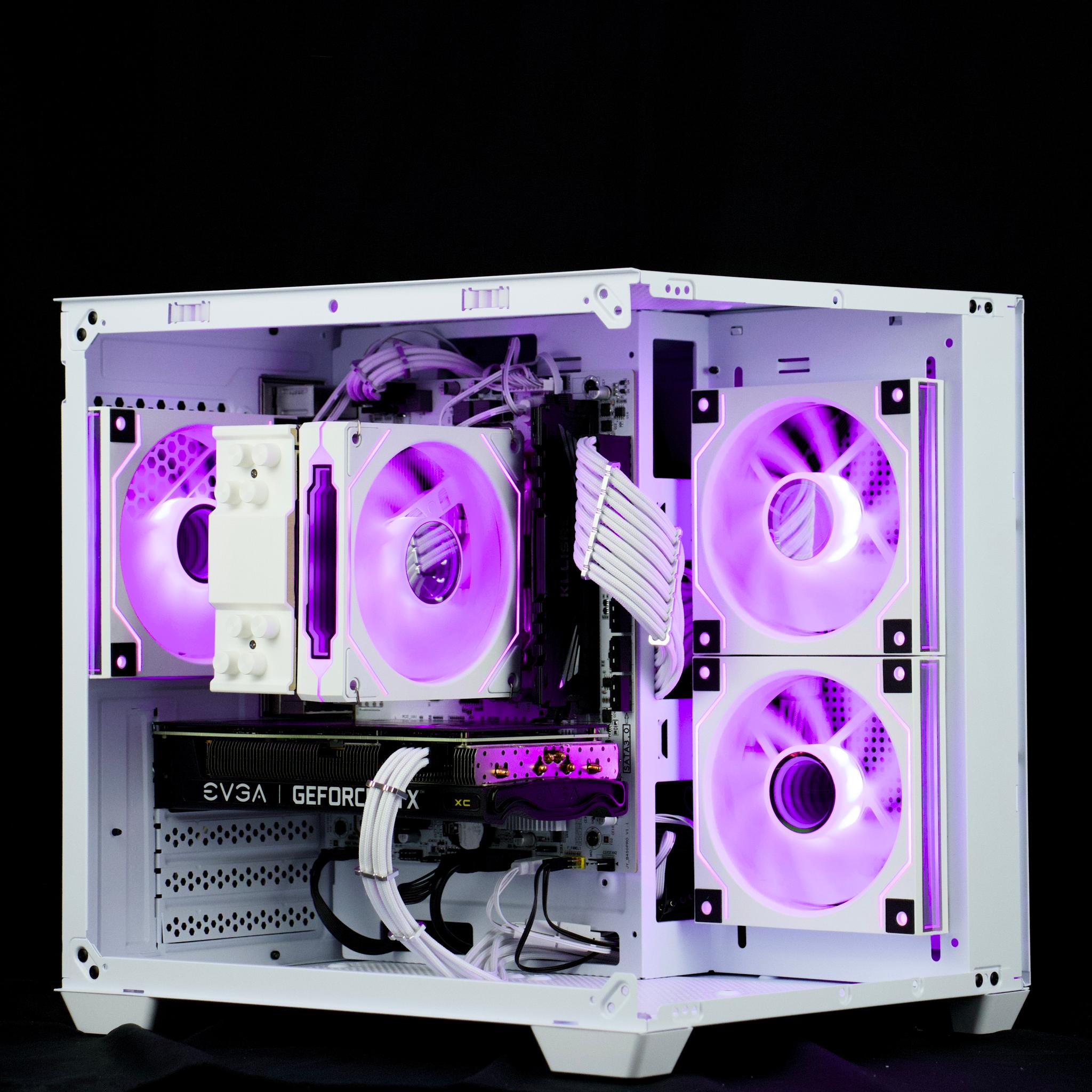 🧊❄️🧊 White Gaming PC – RTX 3060 TI , Ryzen 5 3600, 16GB RAM, 960GB SSD - WiFi, BlueTooth🧊❄️🧊