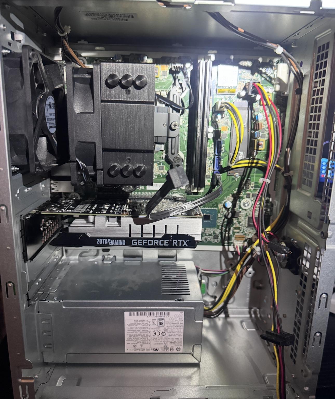 HP ProDesk i5 8500 6core RTX 3050 32gb DDR4 4TB