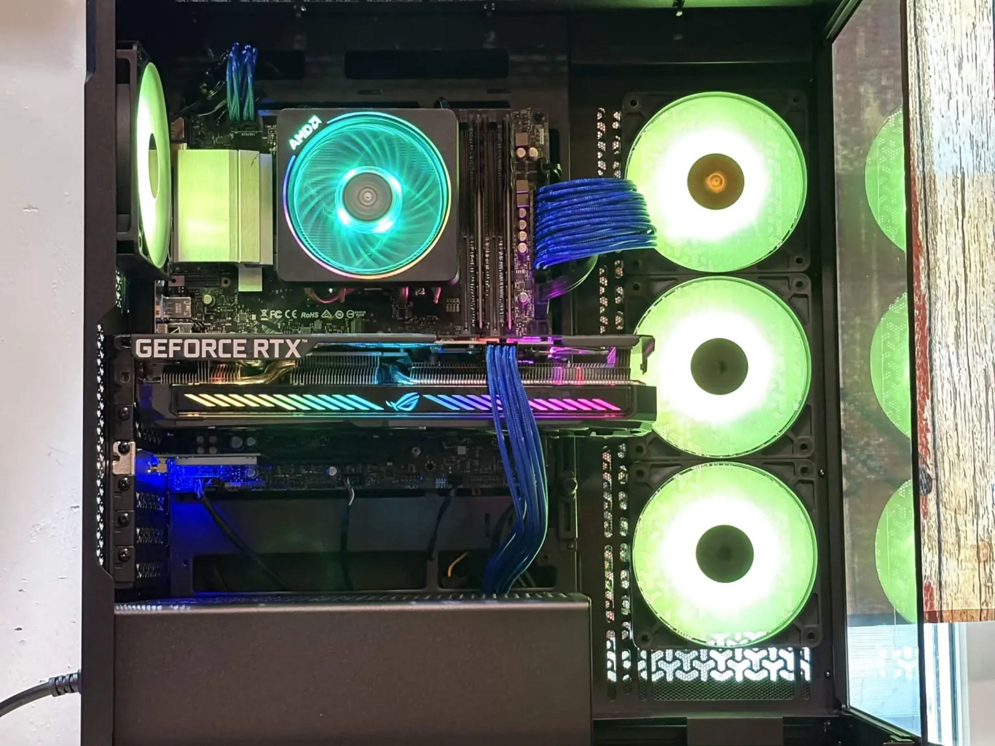 Black Cat Customs  - Ryzen 5 3600 / 3050 8GB / 16GB RAM / 256GB SSD + 1TB HDD