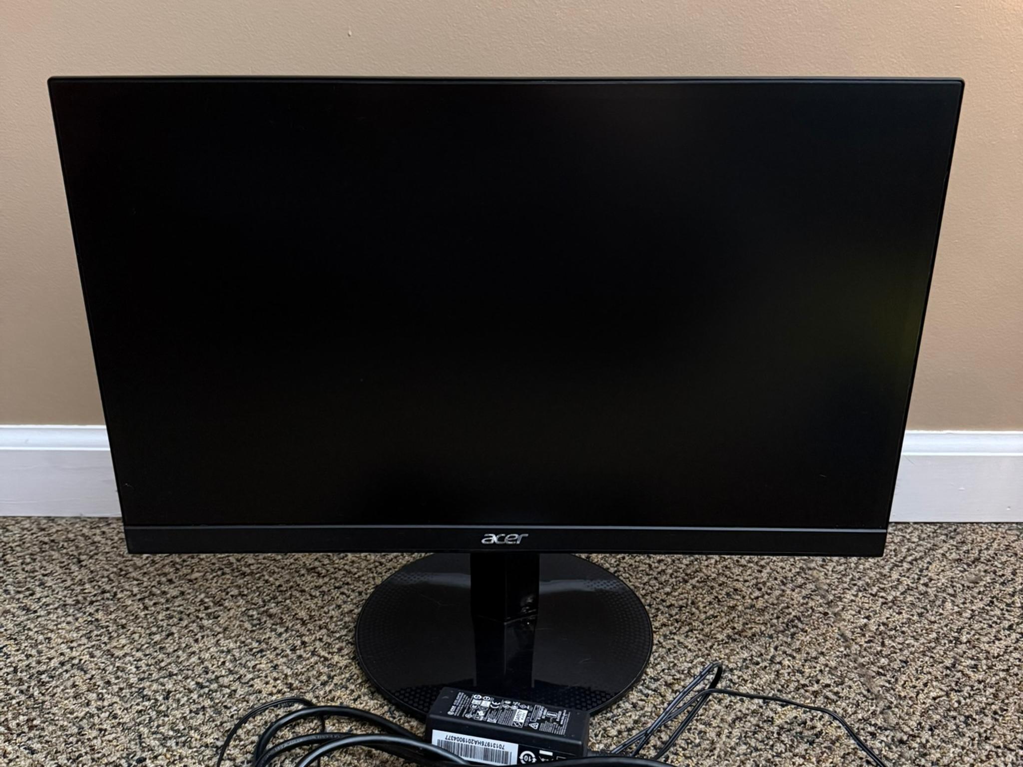Acer 21.5 Inch Full HD (1920 x 1080) IPS Ultra-Thin Zero Frame Computer Monitor