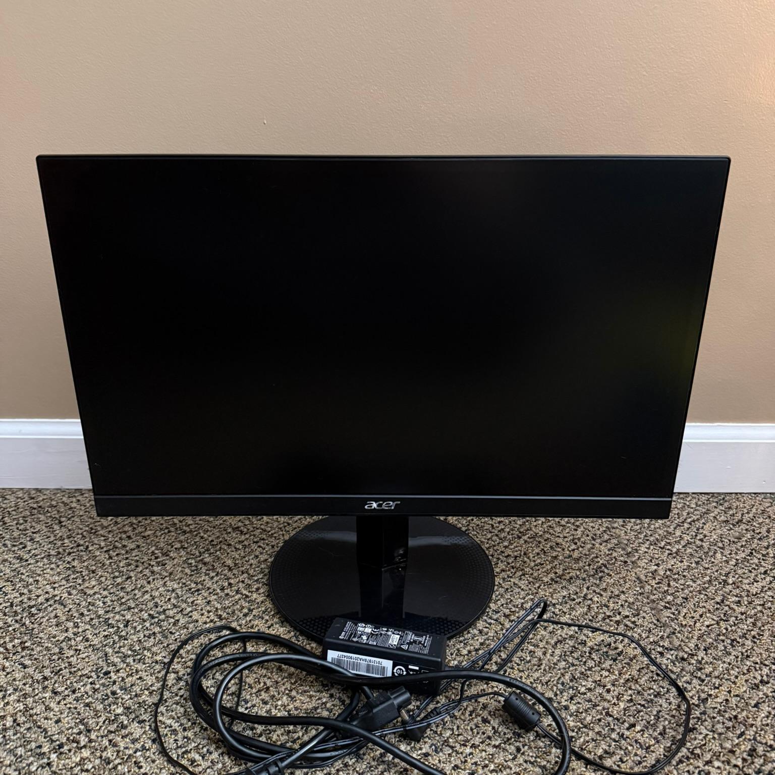 Acer 21.5 Inch Full HD (1920 x 1080) IPS Ultra-Thin Zero Frame Computer Monitor