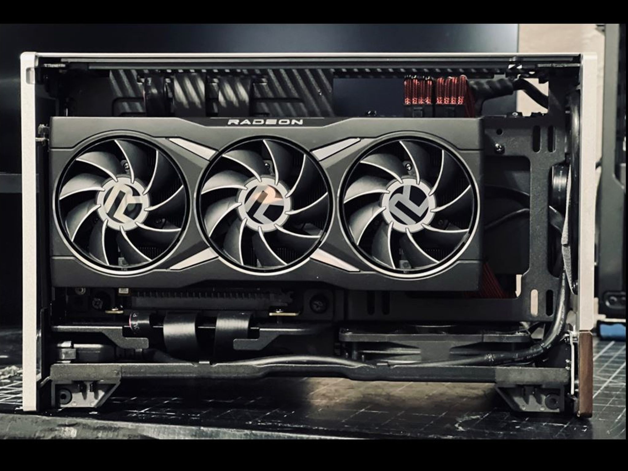 New ITX build - Fractal Terra with 5800X3D, 6950 XT, 16GB RAM, 2TB NVMe, full custom cables