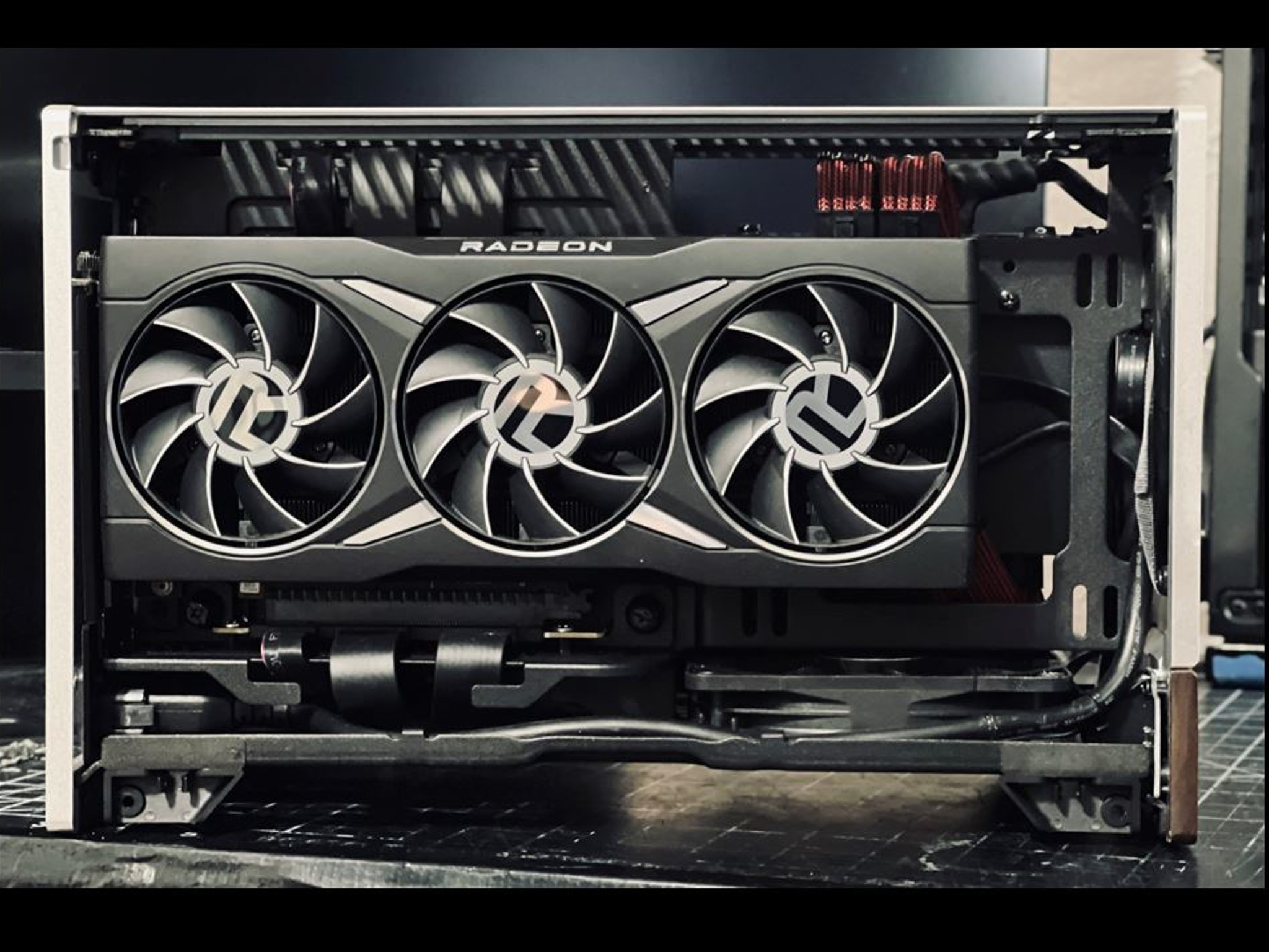 New ITX build - Fractal Terra with 5800X3D, 6950 XT, 16GB RAM, 2TB NVMe, full custom cables