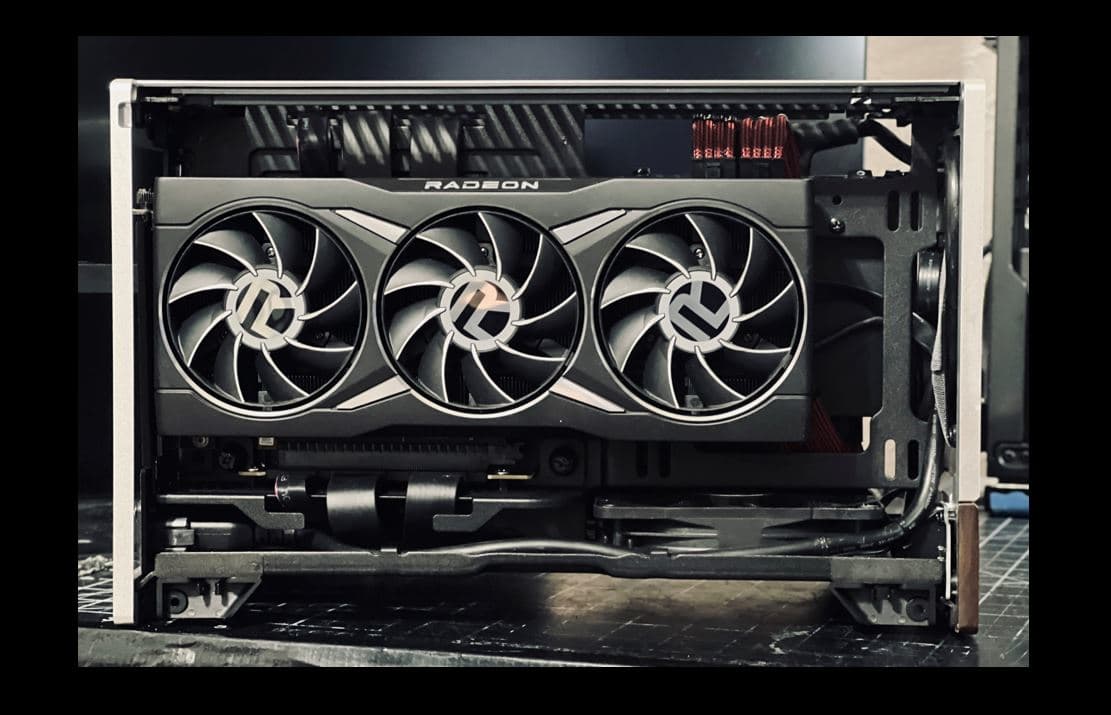 New ITX build - Fractal Terra with 5800X3D, 6950 XT, 16GB RAM, 2TB NVMe, full custom cables