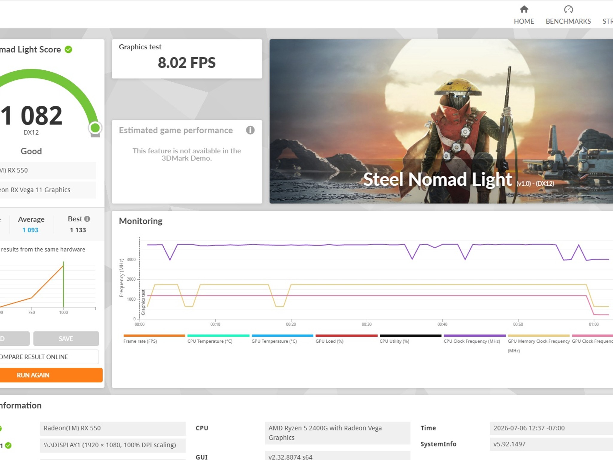 Entry Level Gaming Done Right! Ryzen 5, RX550 4GB, 8GB Ram, Windows 11