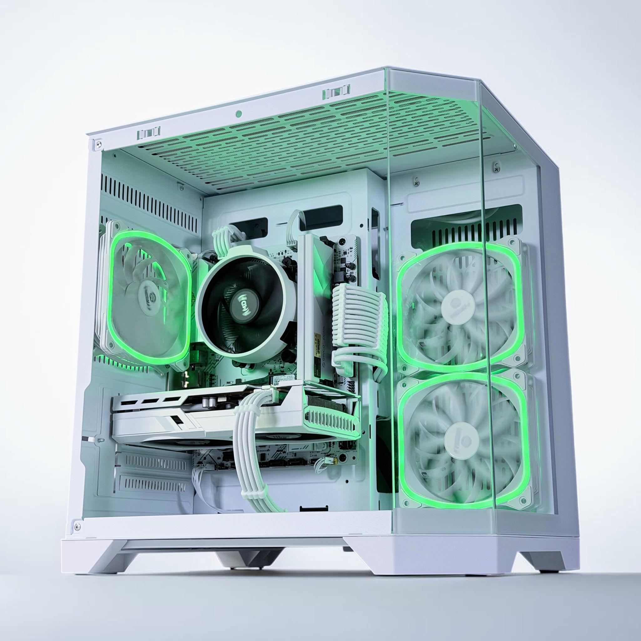 ❄️🐻‍❄️Polar 🌨️Gaming PC🌨️ AMD RX 580 8GB🌨️ AMD Ryzen 7 1700 8core🌨️ 16GB DDR4🌨️ 628GB SSD