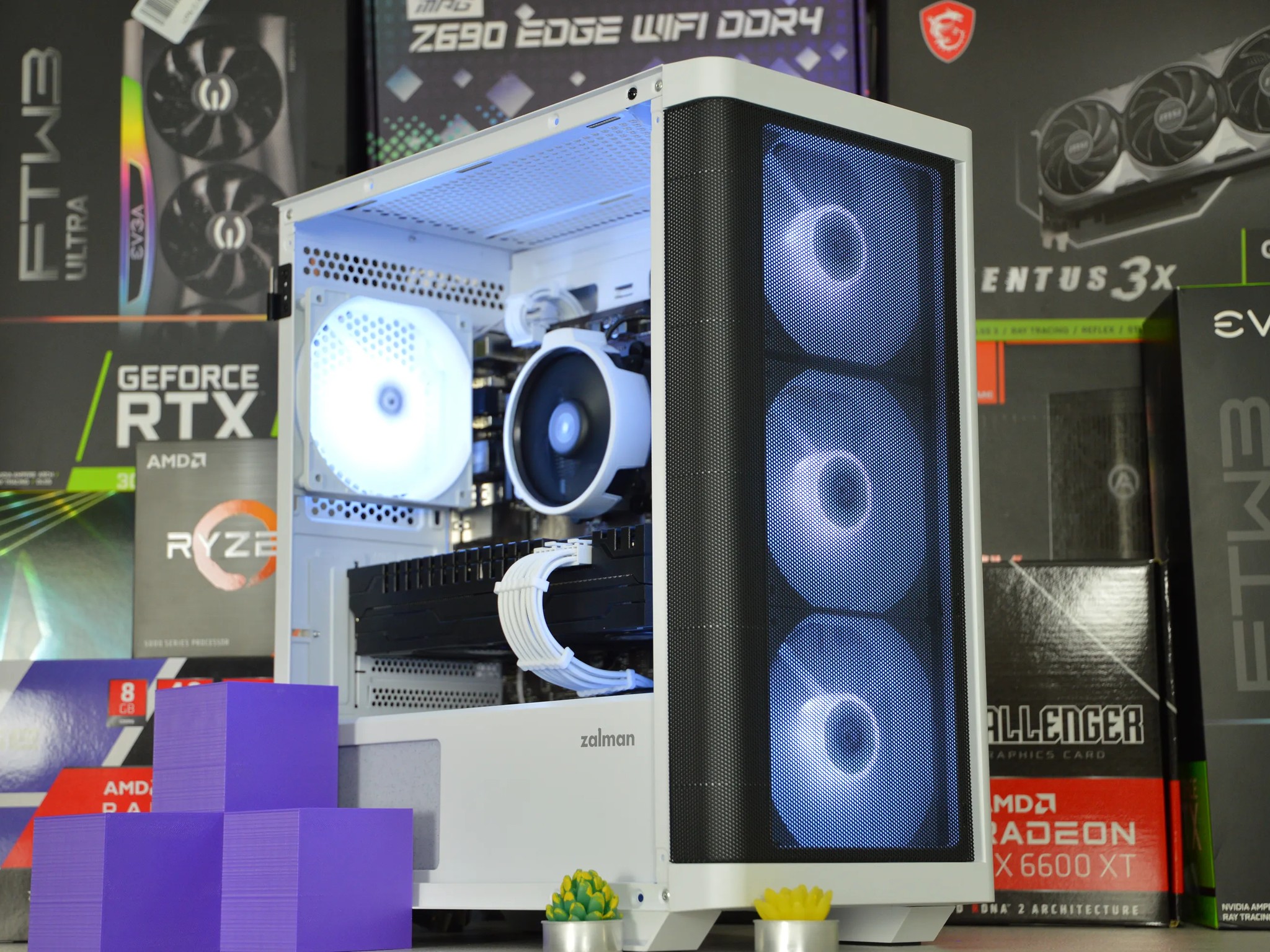 ☯️☯️| RX 5700XT 8GB | RYZEN 5 3600 | 16GB DDR4 RAM | 1TB NVME SSD | VaporWave 2.0 |