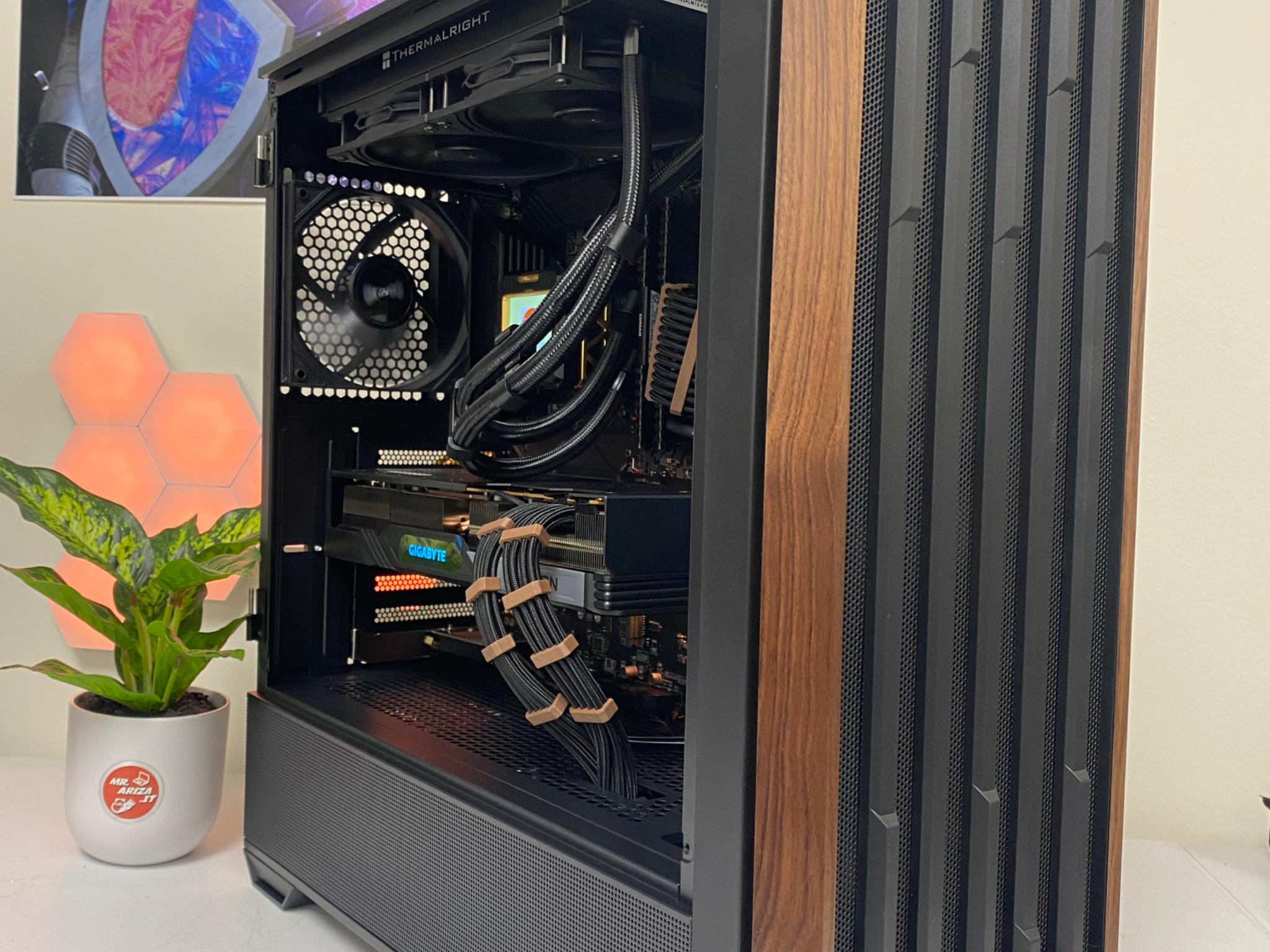 🖥️✨ The "Walnut Edge" Gaming PC - R5 5600T/32GB/1TB/RX7700XT