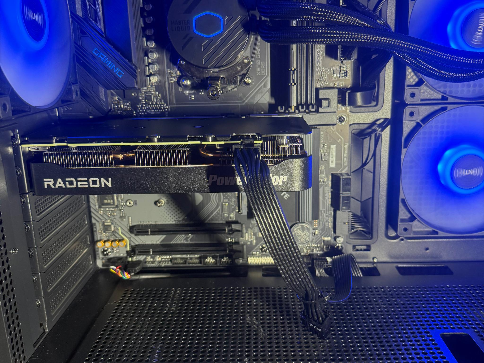 Custom ALL AMD Gaming PC 9600XT 16GB and 9600X CPU