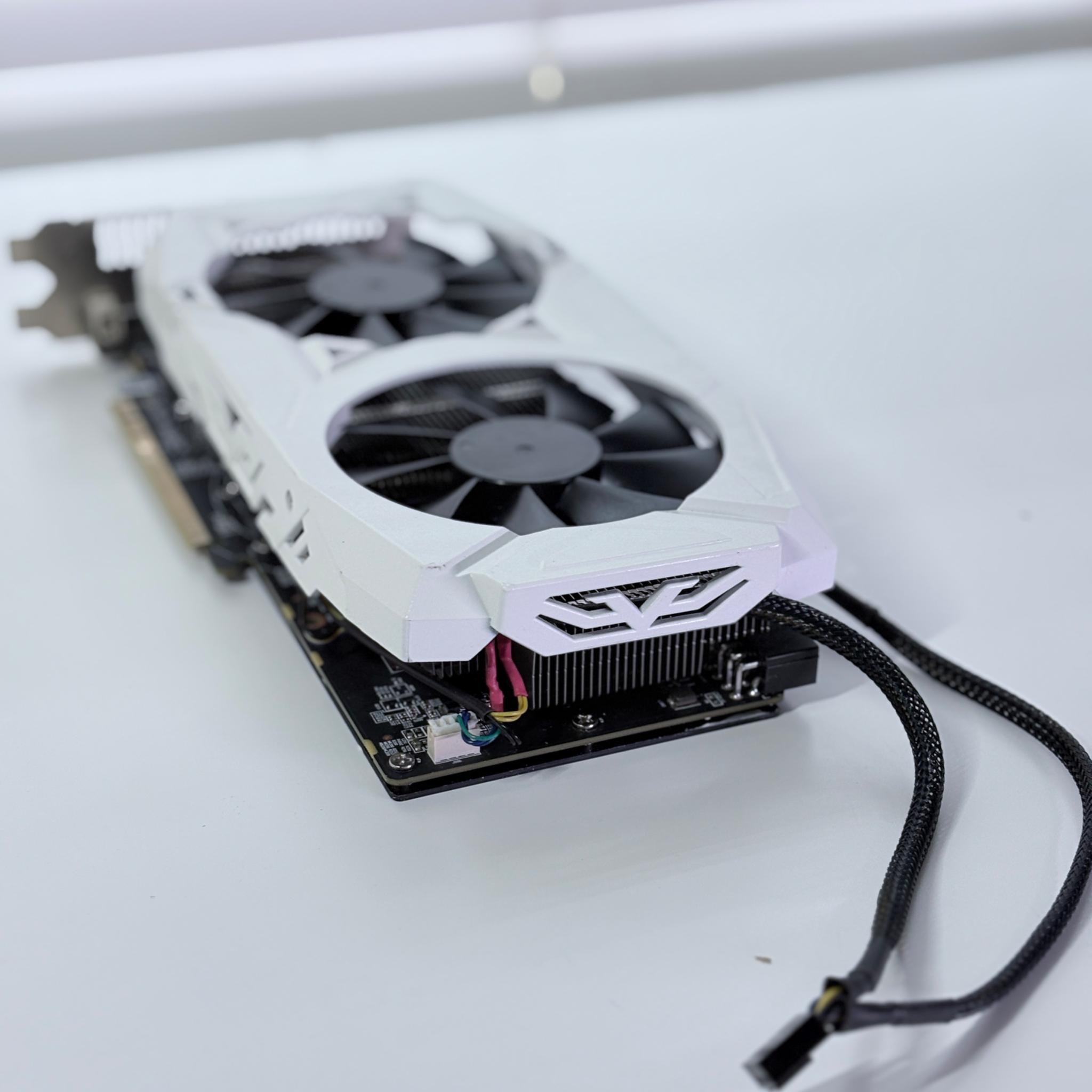 PRICE DROP! White Out PowerColor Rx 590 8gb Red Dragon Modded