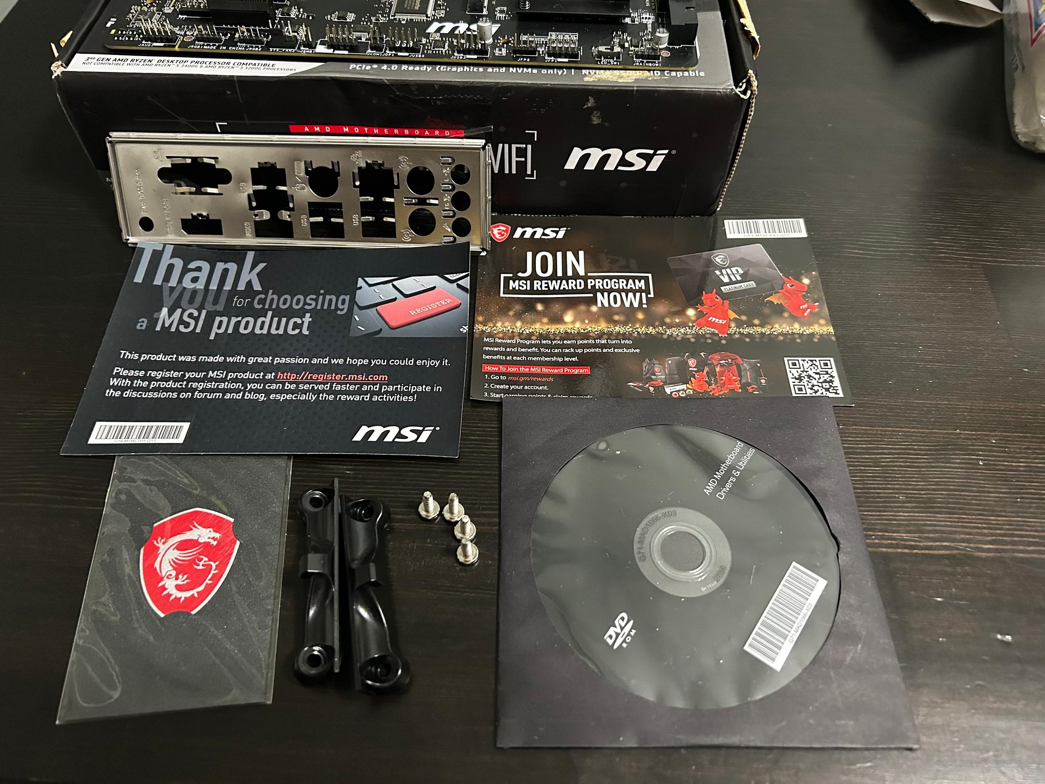 MSI ‎B550M PRO-VDH WIFI Socket AM4 AMD Motherboard