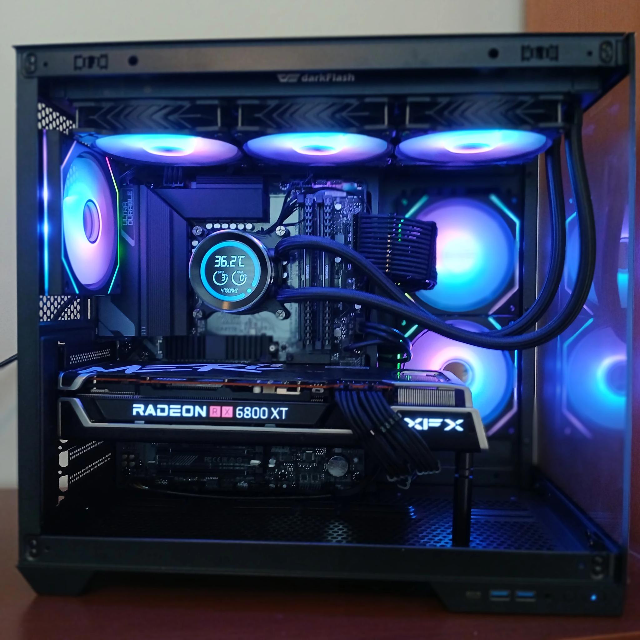 RX 6800XT 16GB | Intel i5 12600K | 32GB RAM