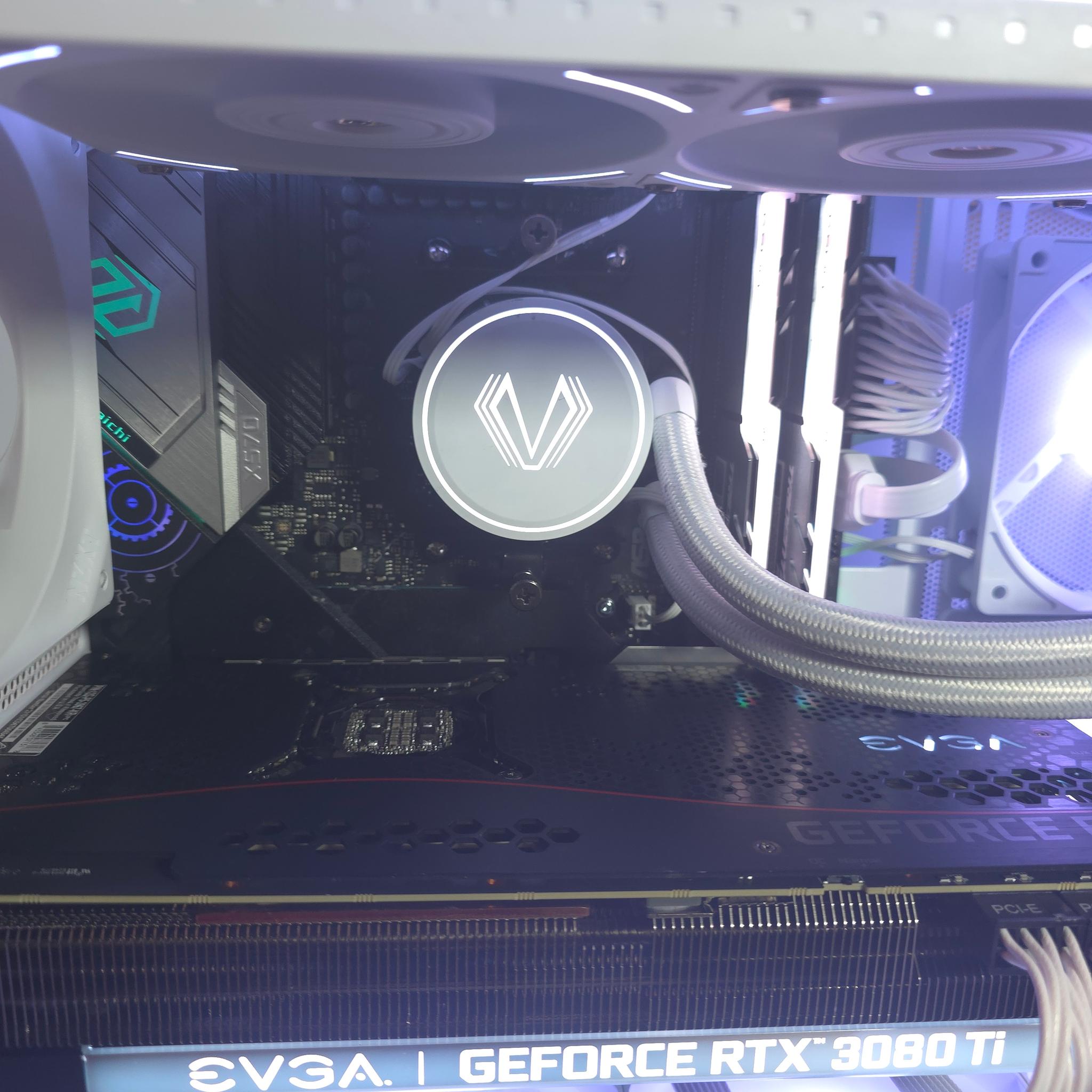 🔥 RTX 3080 Ti Gaming PC | Ryzen 7 5800X | 32GB RAM | 1TB NVMe | White RGB Beast