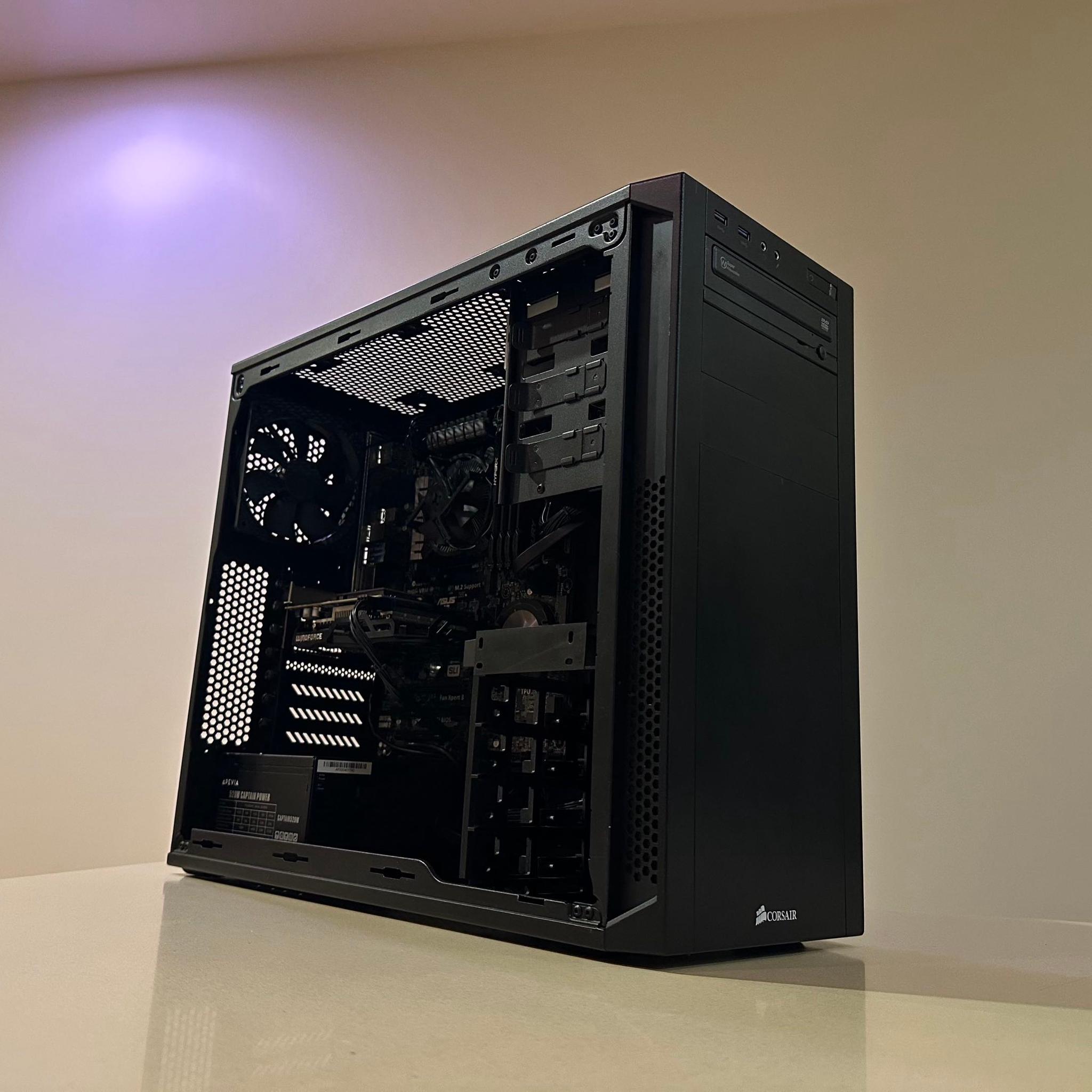Budget Gaming PC - Intel Core i5-4690K | Gigabyte NVIDIA GTX 750 Ti 4GB | 16GB RAM |500GB SSD| Win10