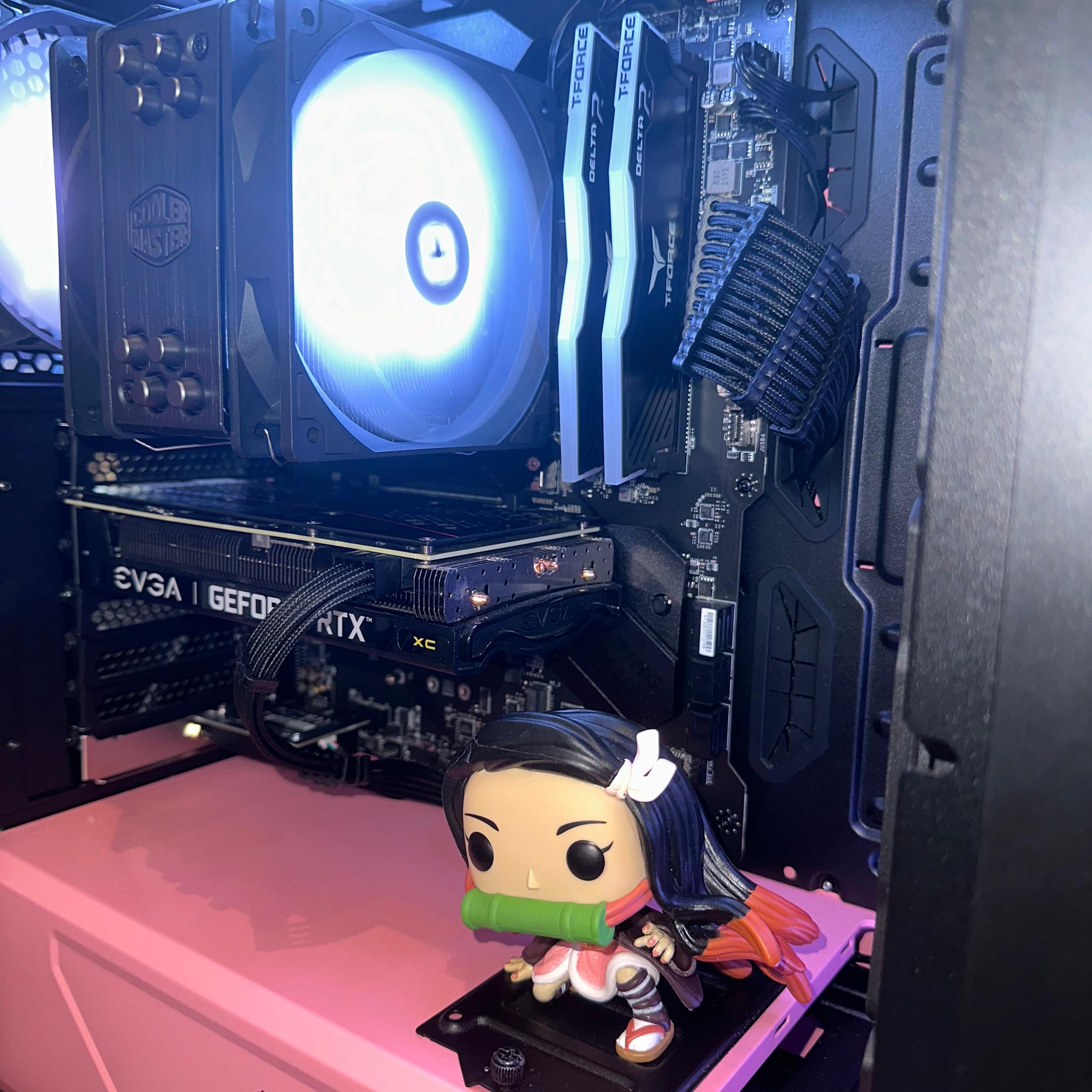 🌸❇️ Nezuko 🟢🟪 Ryzen 5800x | RTX3060 | Gaming Pc