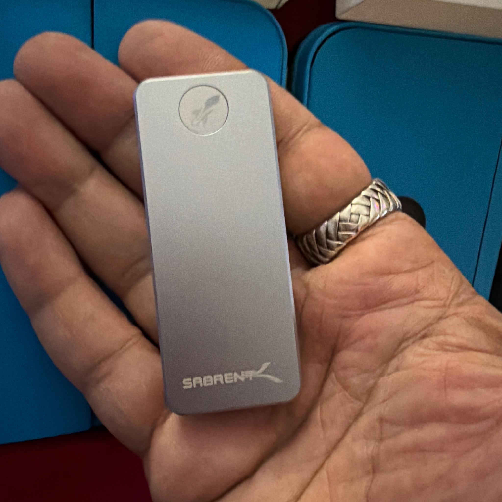 Sabrent 1TB Rocket Nano USB 3.2 External Aluminum SSD