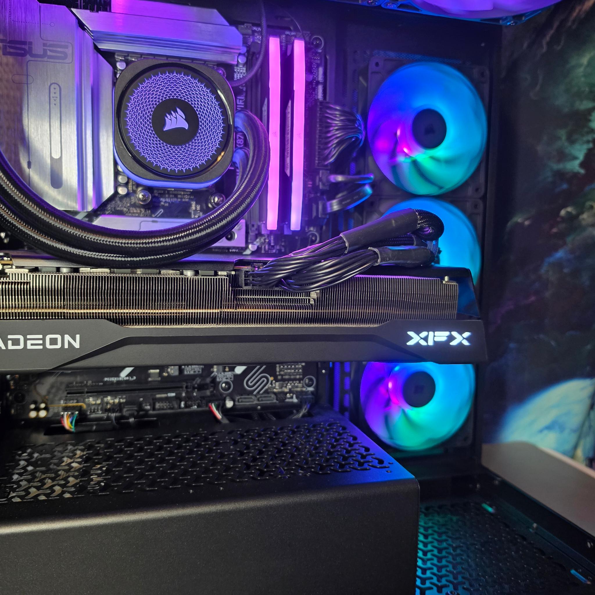 XFX RX 9070 XT 16gb + Ryzen 9800x3d PC Build #86