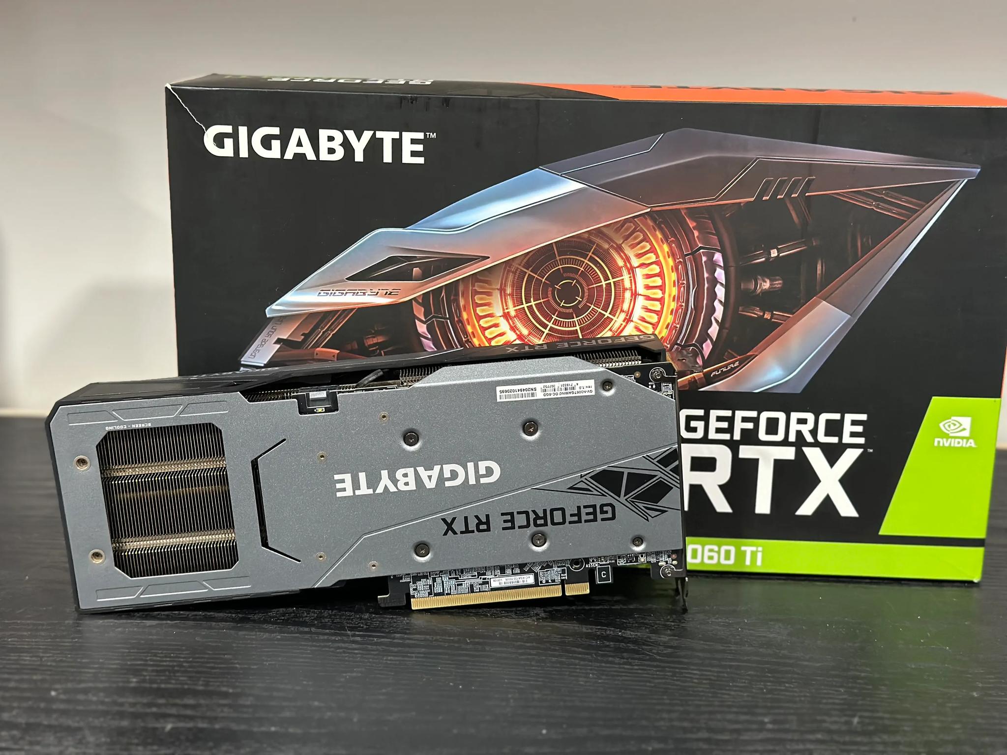 GIGABYTE Gaming OC GeForce RTX 3060 Ti 8GB GDDR6 PCI Express 4.0 ATX Graphics Card