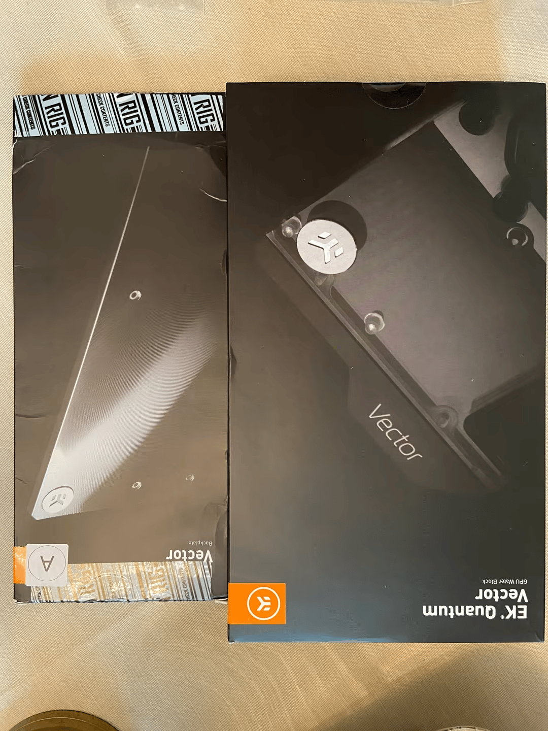 Like new 6900xt with ekwb vector rx waterblock/backplate