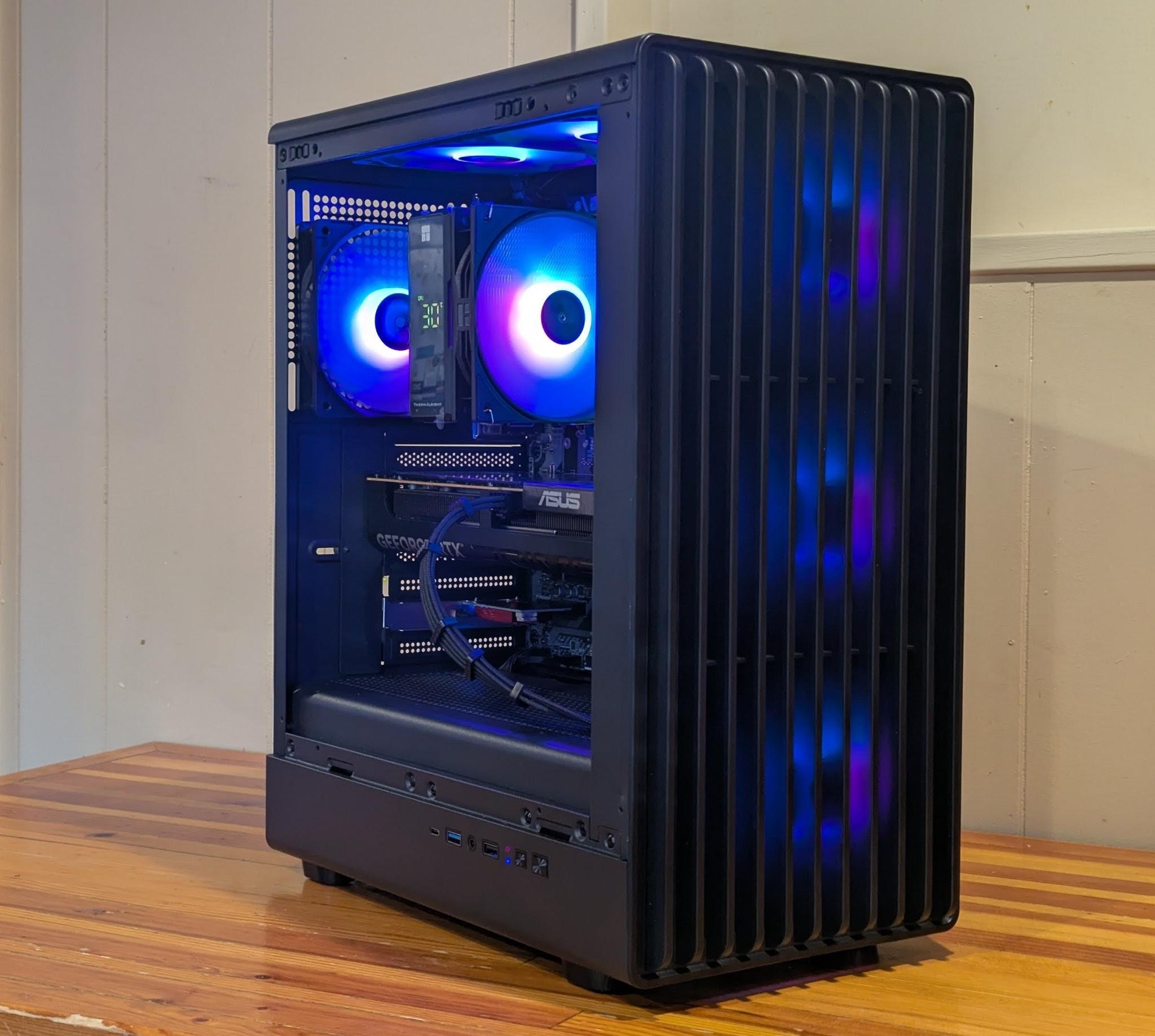 🔥 Ryzen 7 + RTX 5060 Gaming PC | 1440p & 1080p Performance Beast | Sleek Black RGB Build