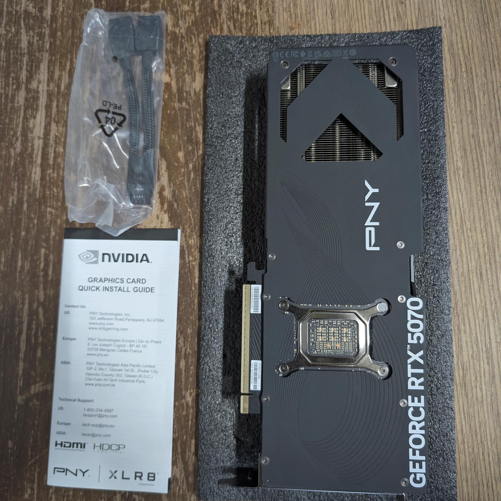 PNY RTX 5070 OC