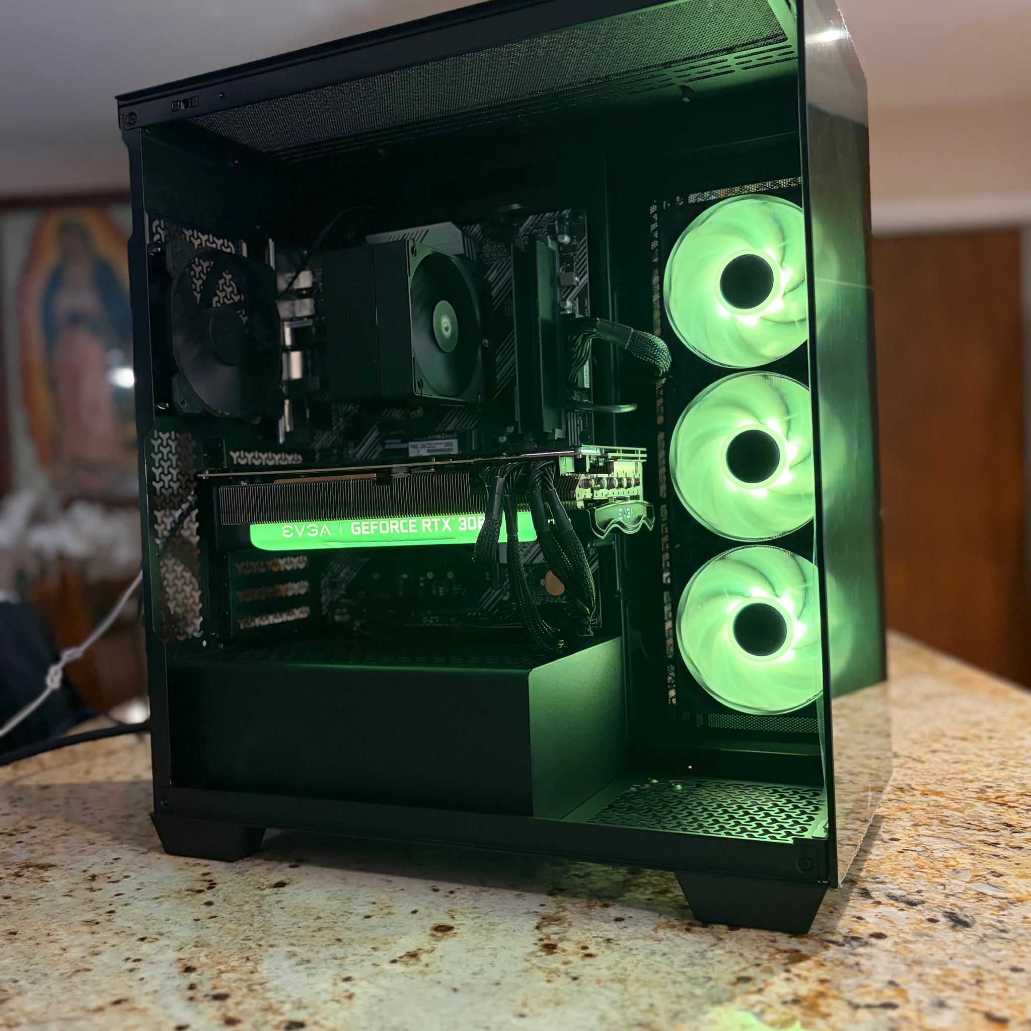 Black Gaming PC | RTX 3080 10GB | RYZEN 7 3700X | 16GB RAM | 1TB NVME SSD | Wi-Fi + Bluet...