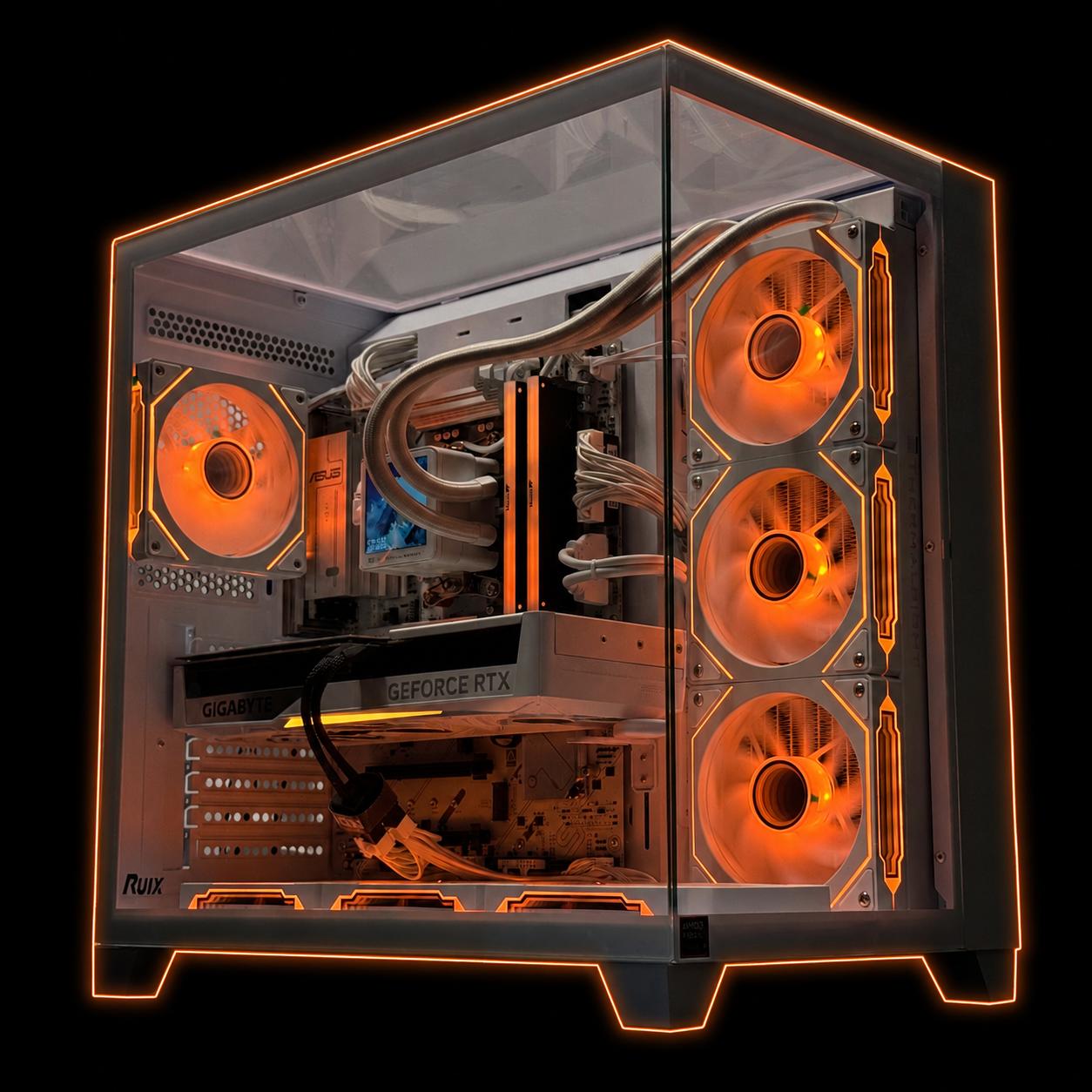 1440P/4K Creator Pc / RTX 5070 Ti / Ryzen 7 9800X3D / 32GB DDR5 / 1TB WD Nvme SSD / 850w ROG Strix