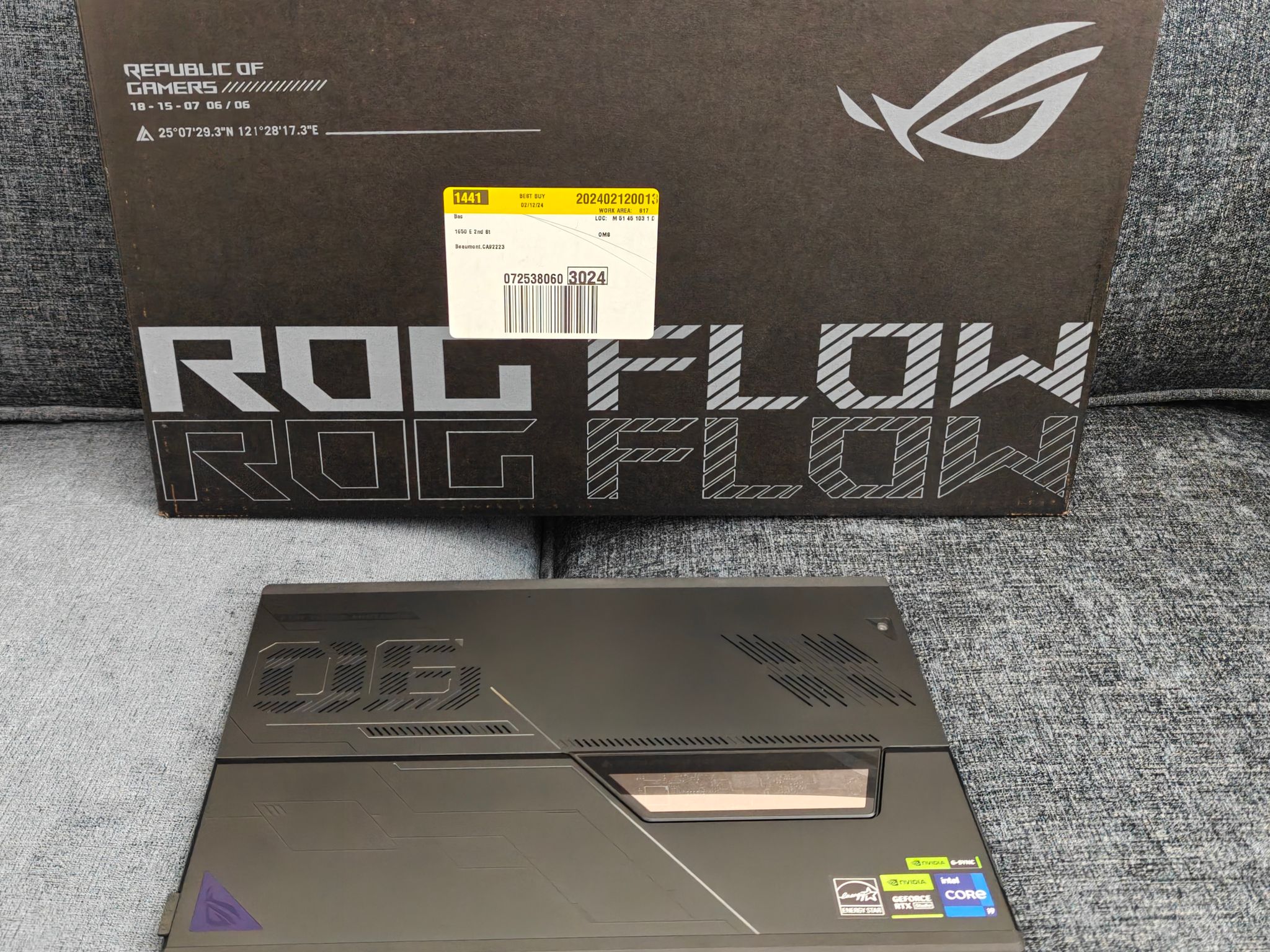 ASUS ROG Flow Z13 i9-13900H RTX 4060 165Hz 16GB 1TB Gaming Laptop/Tablet