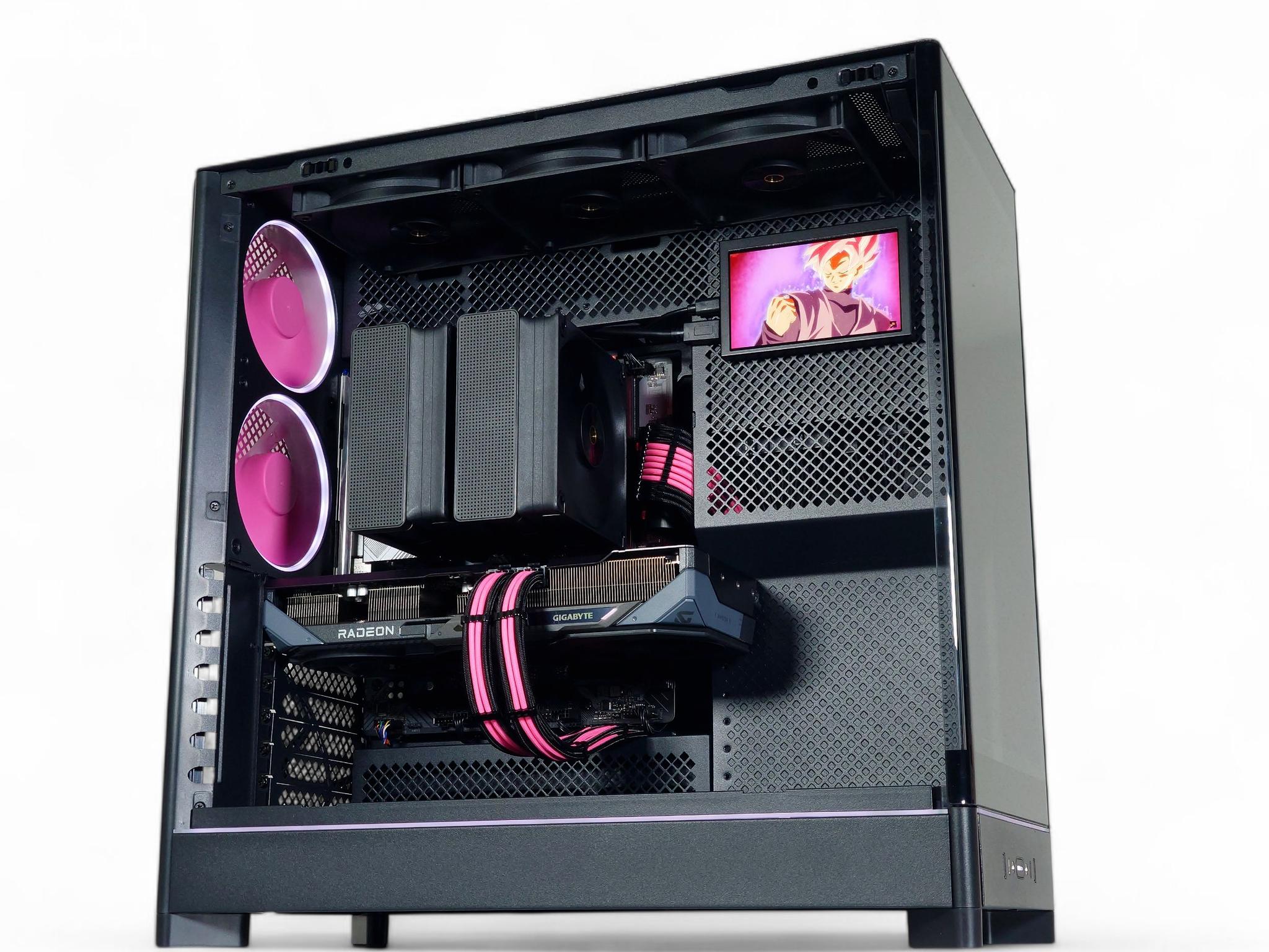 🖤🩷(500 FPS Fortnite)Gaming PC◾ AMD RX 9070 16GB◾ AMD Ryzen 7 7800X3D◾ 32GB DDR5◾ 1TB NVME
