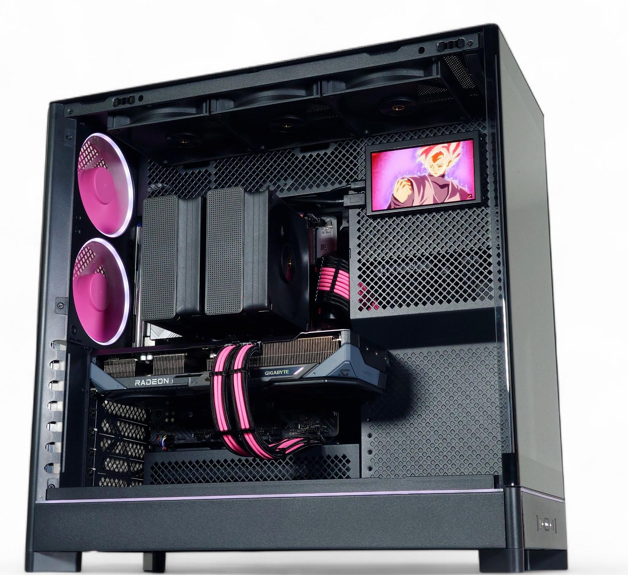 🖤🩷(500 FPS Fortnite)Gaming PC◾ AMD RX 9070 16GB◾ AMD Ryzen 7 7800X3D◾ 32GB DDR5◾ 1TB NVME
