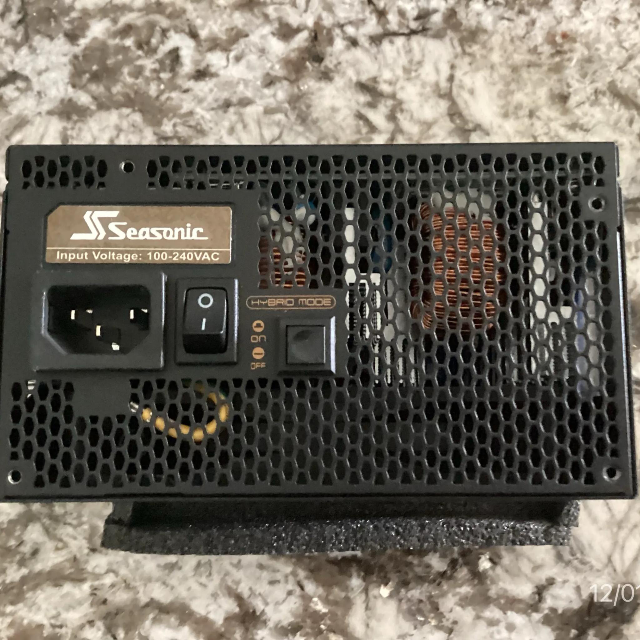 Seasonic GX 850 850w Prime 80+ Gold Power Supply -- New Open Box, Never Used