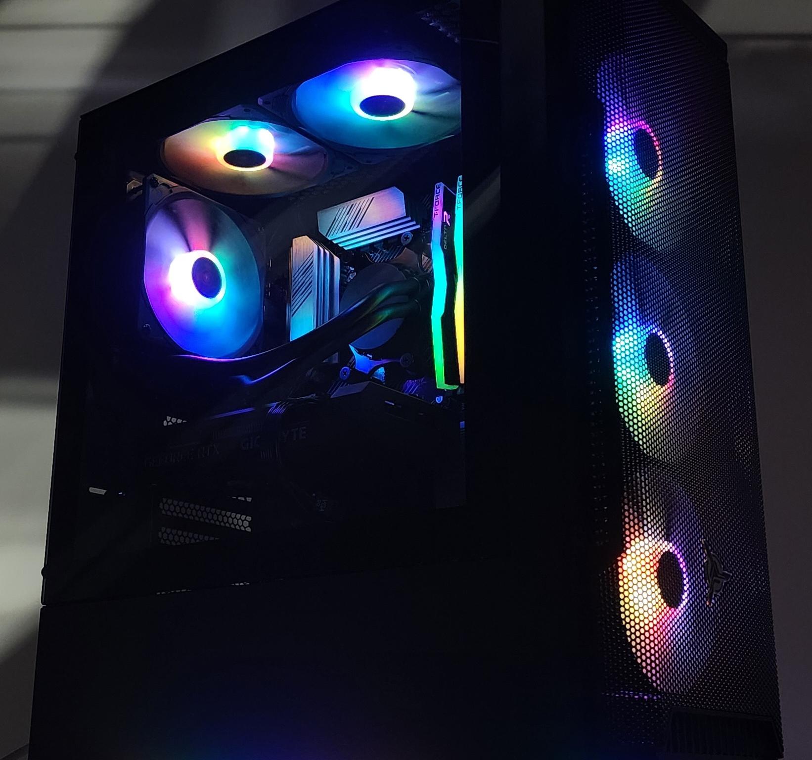 Gaming PC Ryzen 5 5600X 16GB RAM 512GB SSD RTX 3060 12GB Windows 11 Computer