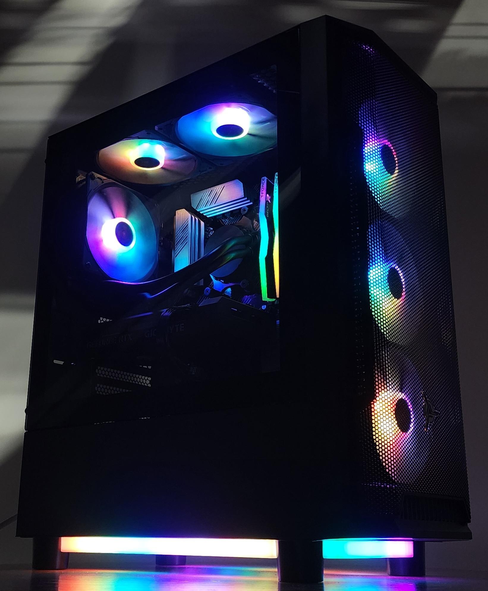 Gaming PC Ryzen 5 5600X 16GB RAM 512GB SSD RTX 3060 12GB Windows 11 Computer