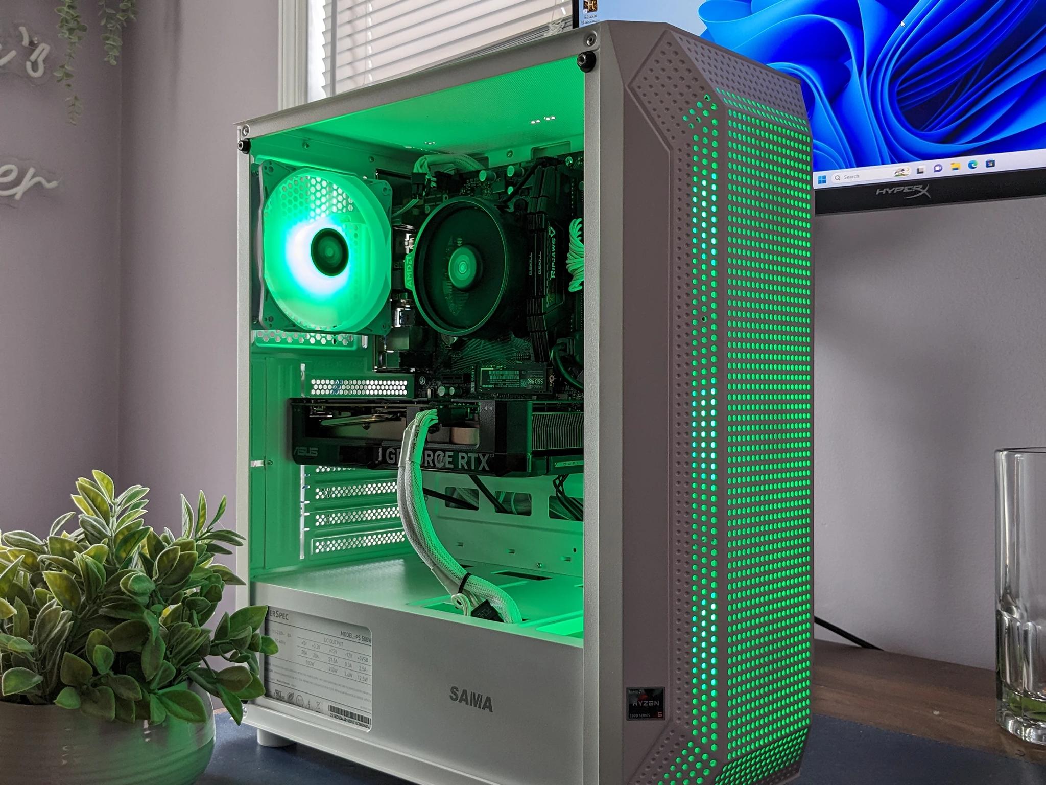 "Claymore" Class Gaming PC (Ryzen 5 5500 + RTX 4060)