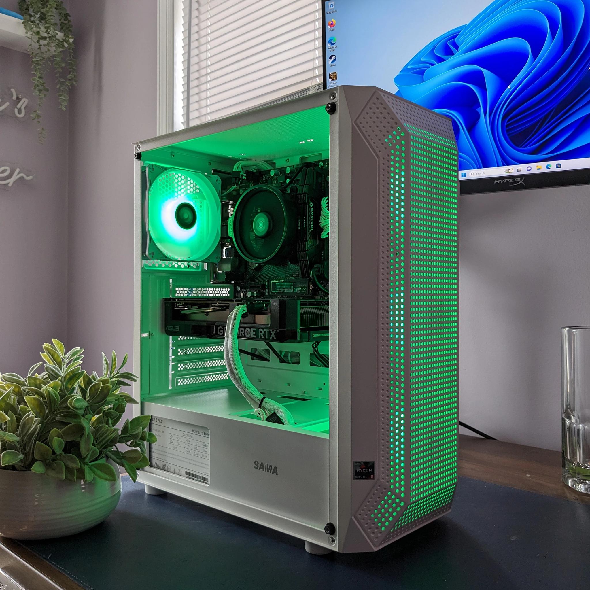 "Claymore" Class Gaming PC (Ryzen 5 5500 + RTX 4060)