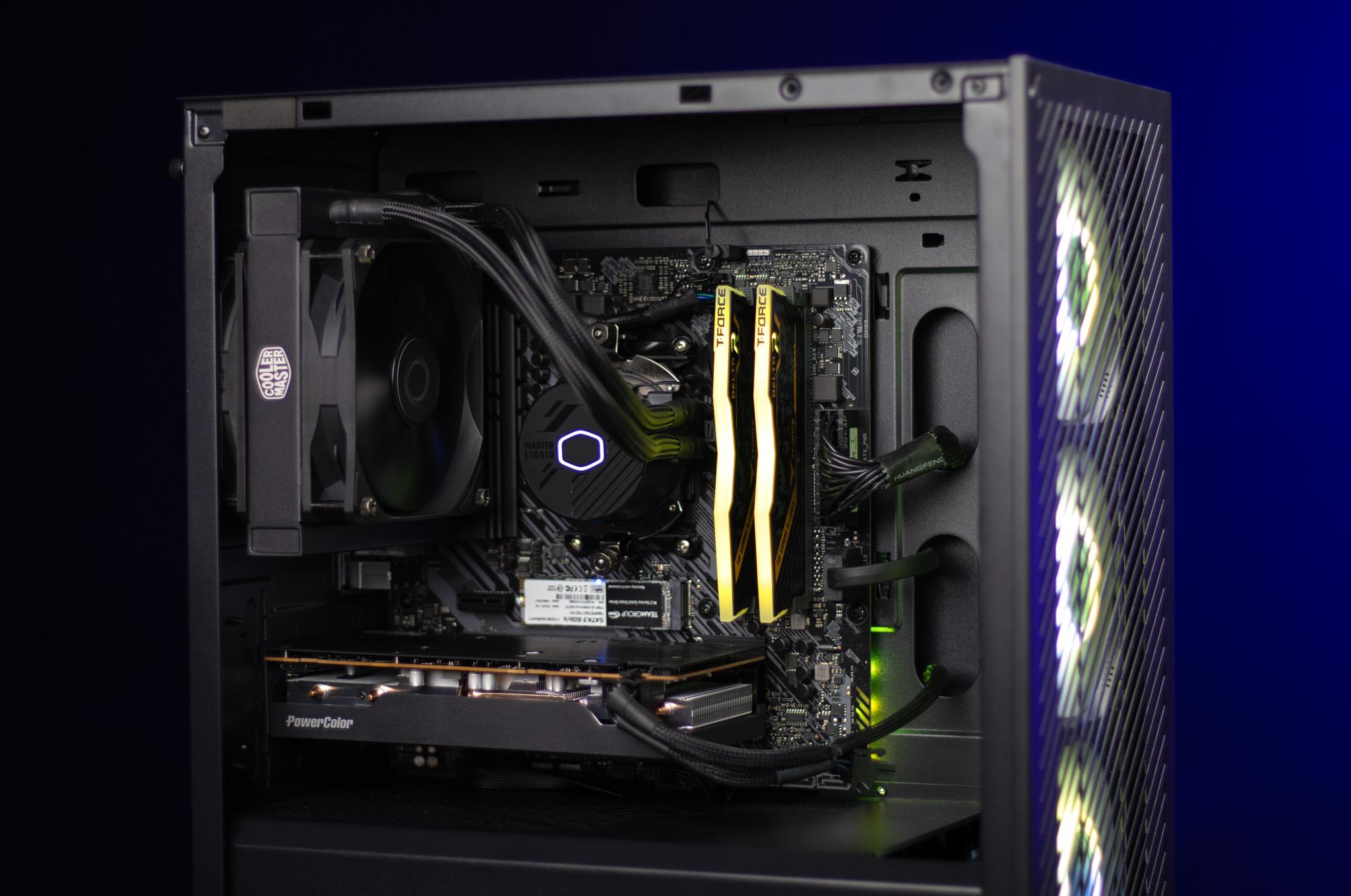 “Colorless.Pro” RX 7600 Ryzen 5 32GB Windows 11 1TB Gaming PC Powerhouse