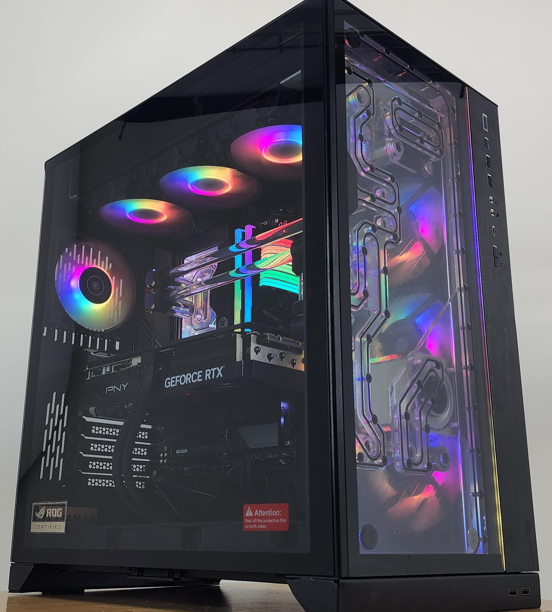 Gaming PC Ryzen 7 9700X 32GB RAM 2TB SSD RTX 5070 Ti 16GB Windows 11 Computer