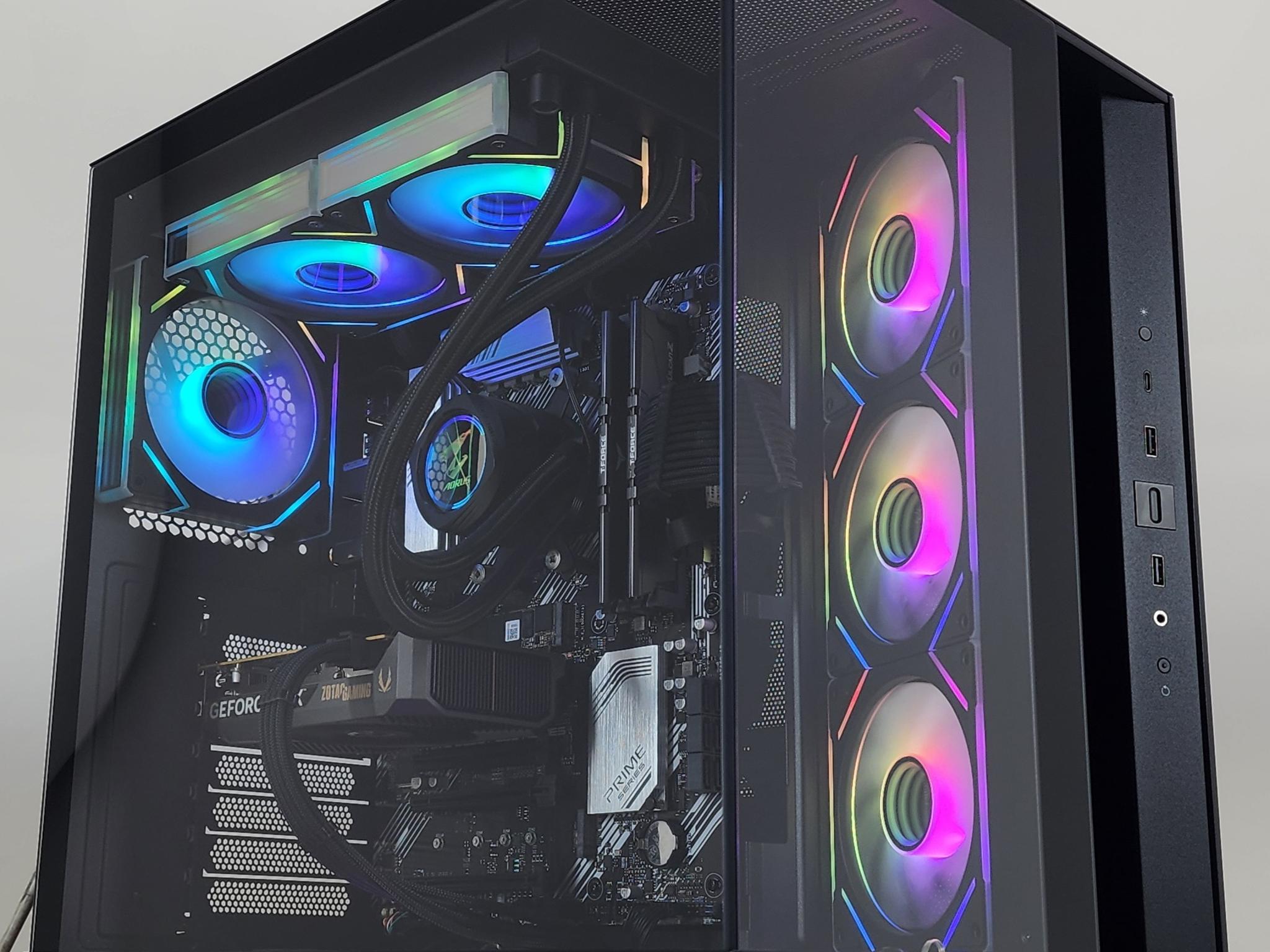 Gaming PC Ryzen 7 5700X 16GB RAM 1TB SSD RTX 5060  8GB Windows 11 Computer