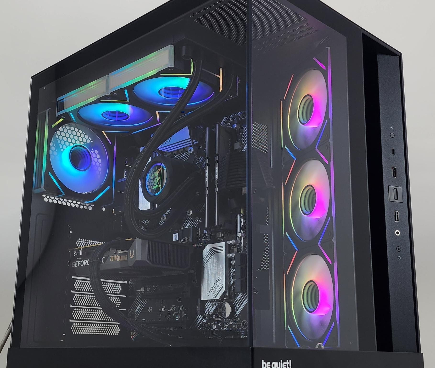 Gaming PC Ryzen 7 5700X 16GB RAM 1TB SSD RTX 5060  8GB Windows 11 Computer